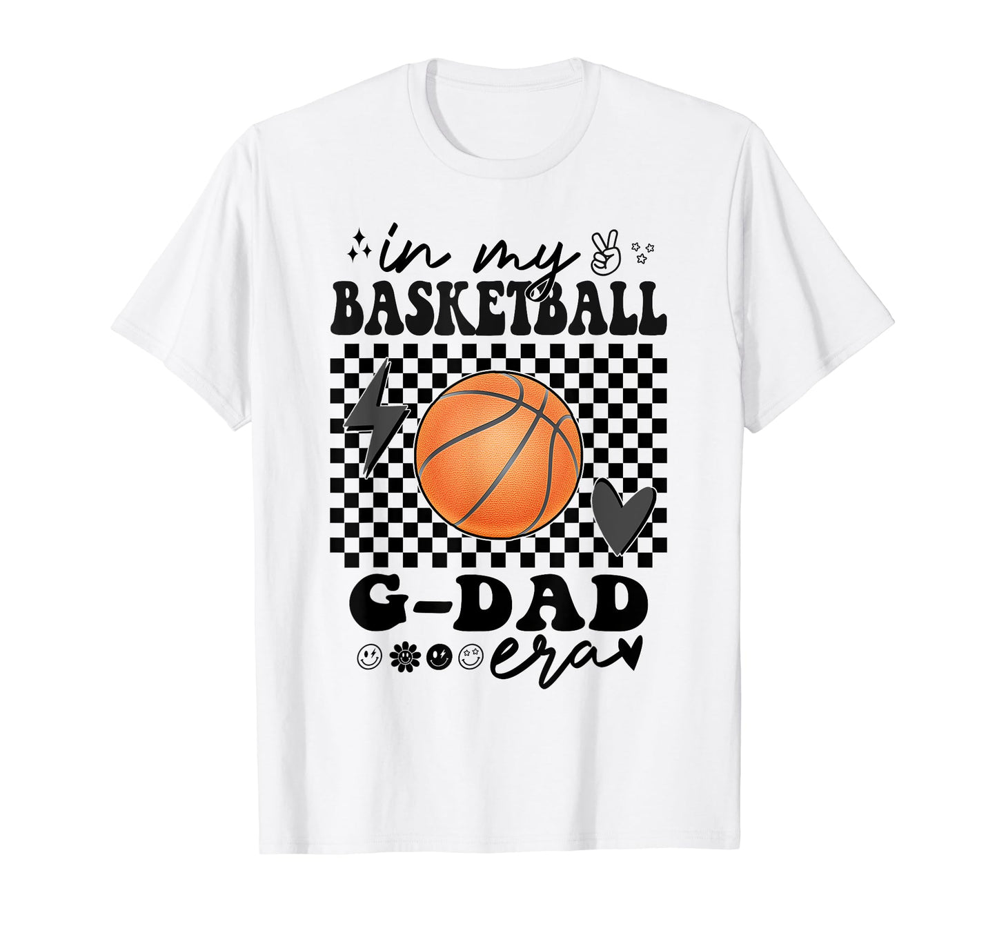 Groovy My Basketball G Dad Era Matching T-Shirt - Trendy Graphic Unisex - T-Shirt, Sweatshirt, Hoodie