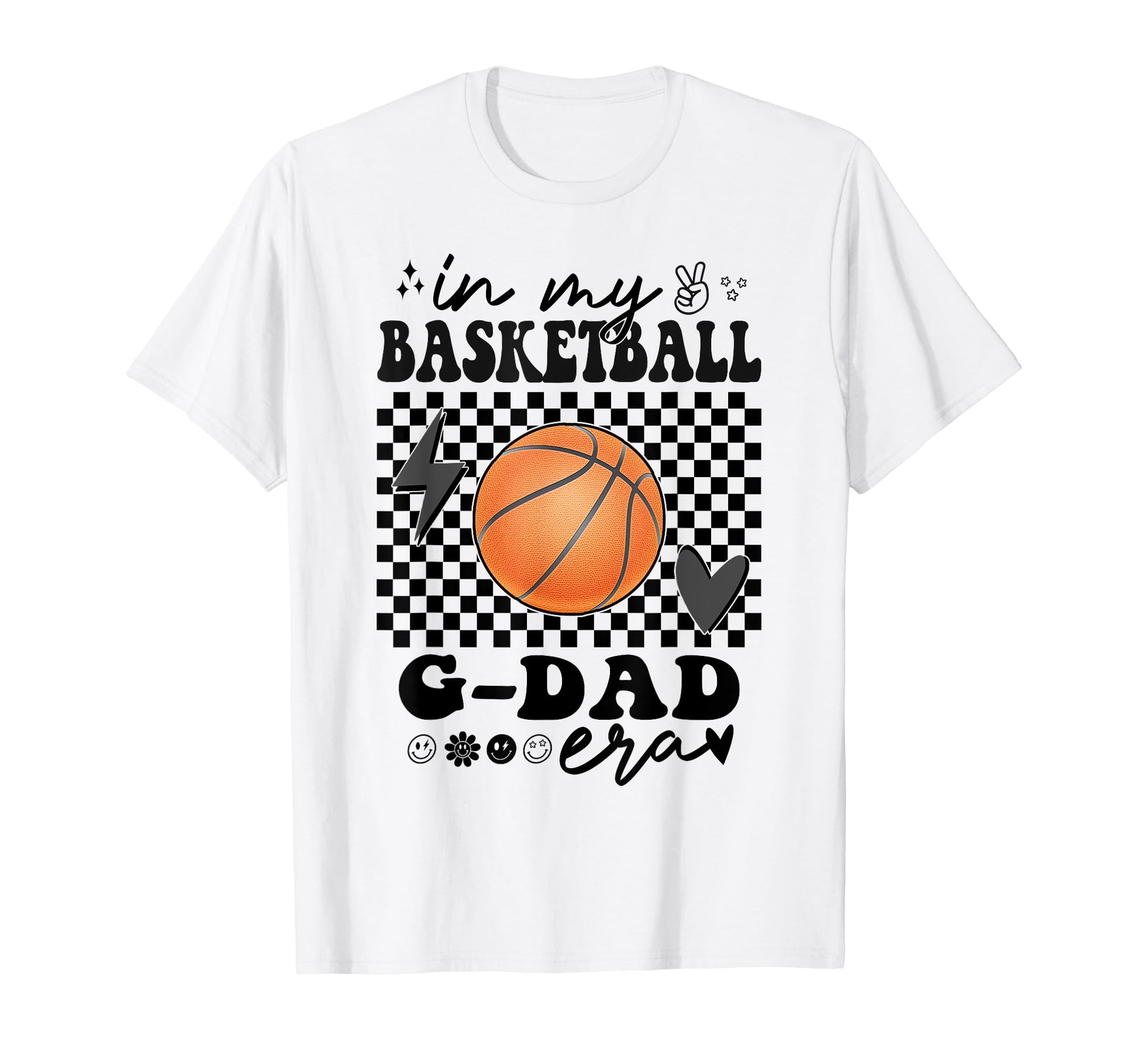 Groovy My Basketball G Dad Era Matching T-Shirt - Trendy Graphic Unisex - T-Shirt, Sweatshirt, Hoodie