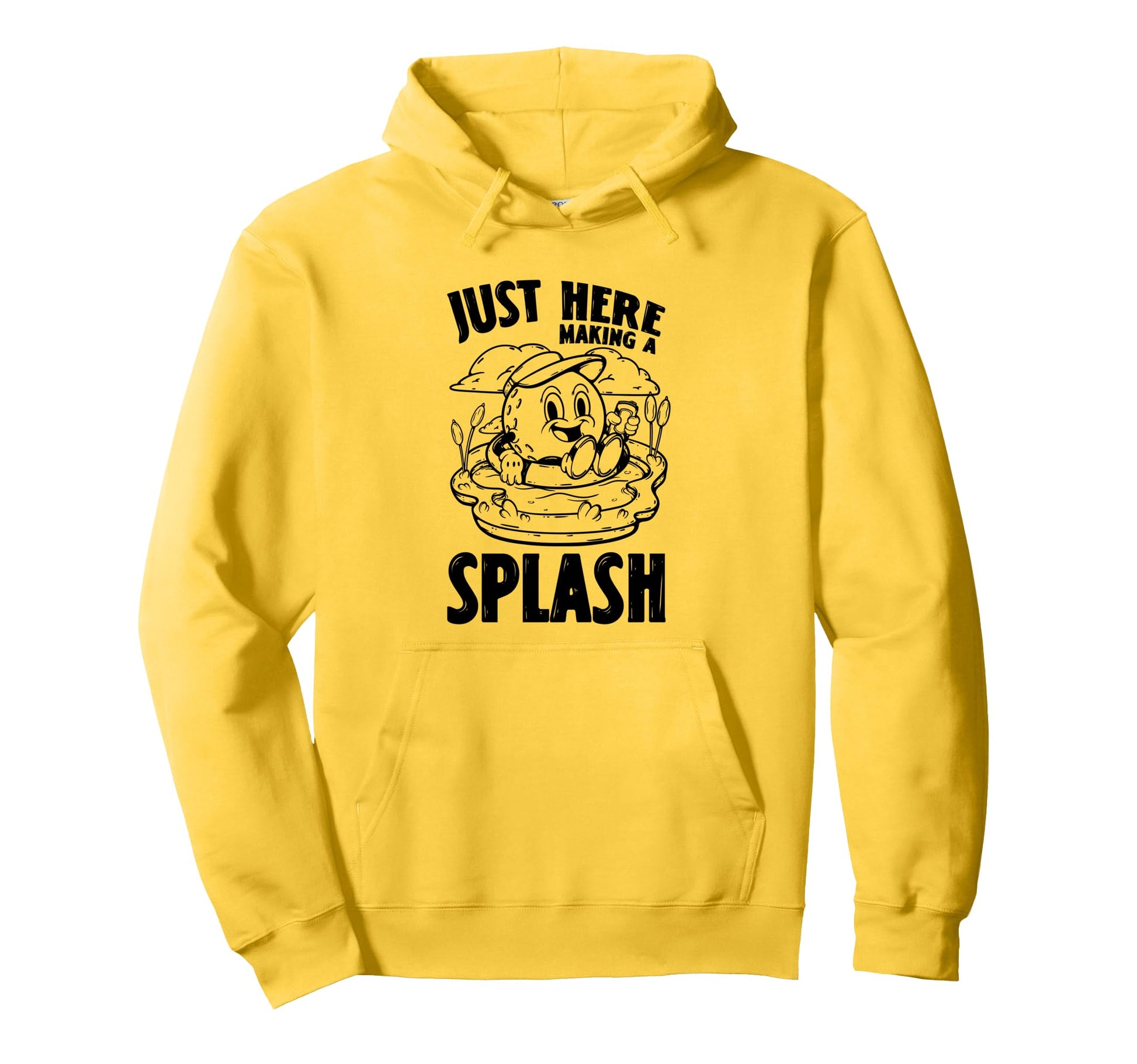 Just Here Making Golf Lover Dad Funny Hoodie - Streetwear Style for Adults - T-Shirt, Sweatshirt, Hoodie