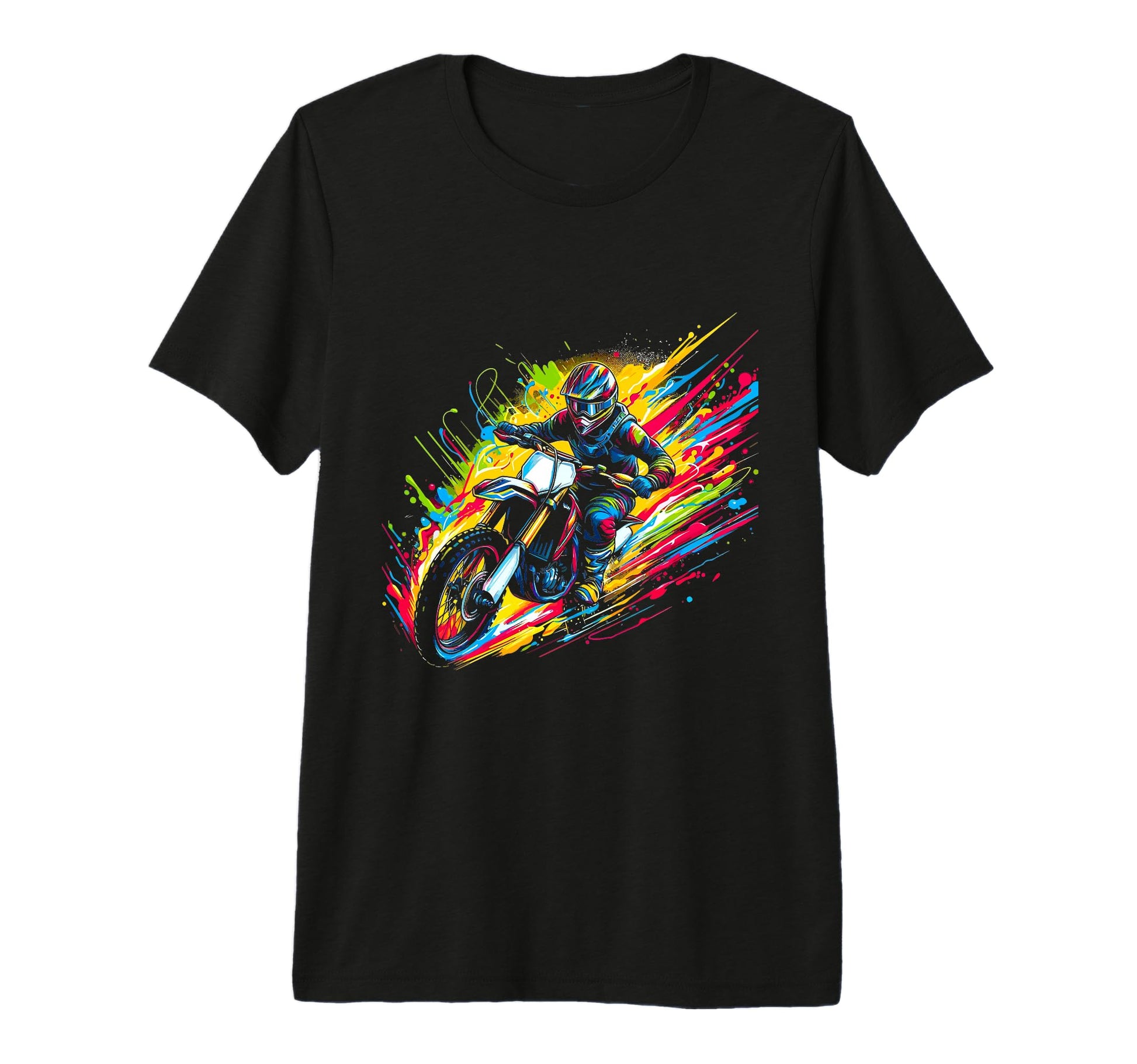 Dirt Biking Lover Motocross Dirt T-Shirt - Minimalist Print for Adults - T-Shirt, Sweatshirt, Hoodie