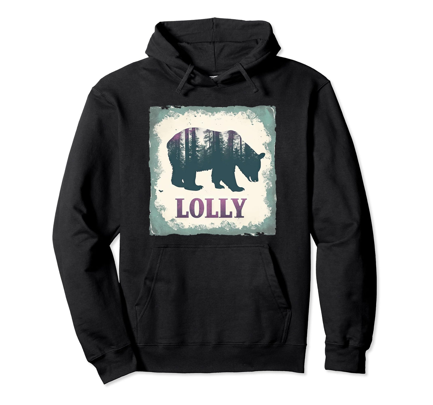 Funny Lolli Pop Lollipop Lolly Bear Hoodie - Novelty Apparel for Adults - T-Shirt, Sweatshirt, Hoodie