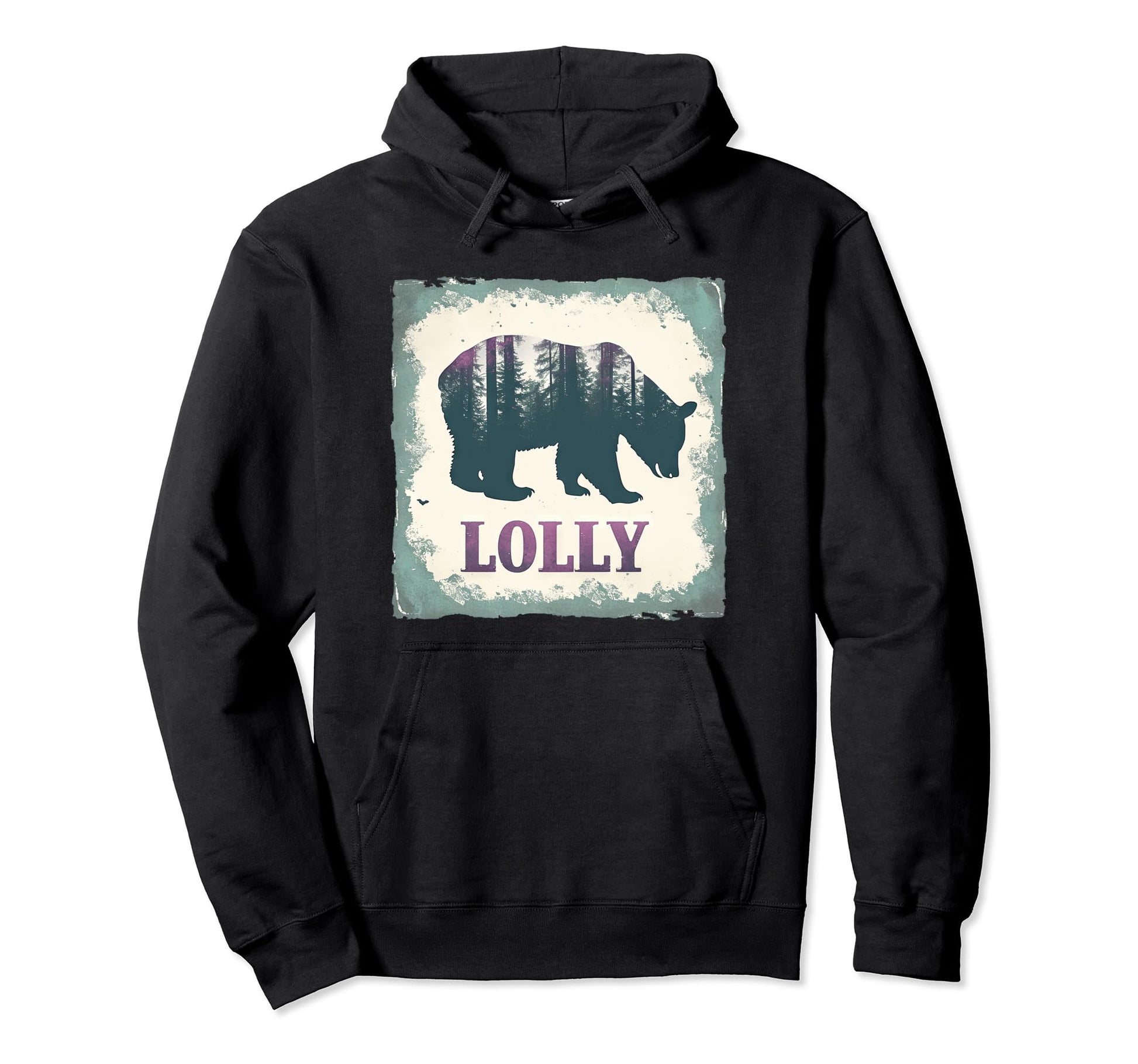 Funny Lolli Pop Lollipop Lolly Bear Hoodie - Novelty Apparel for Adults - T-Shirt, Sweatshirt, Hoodie