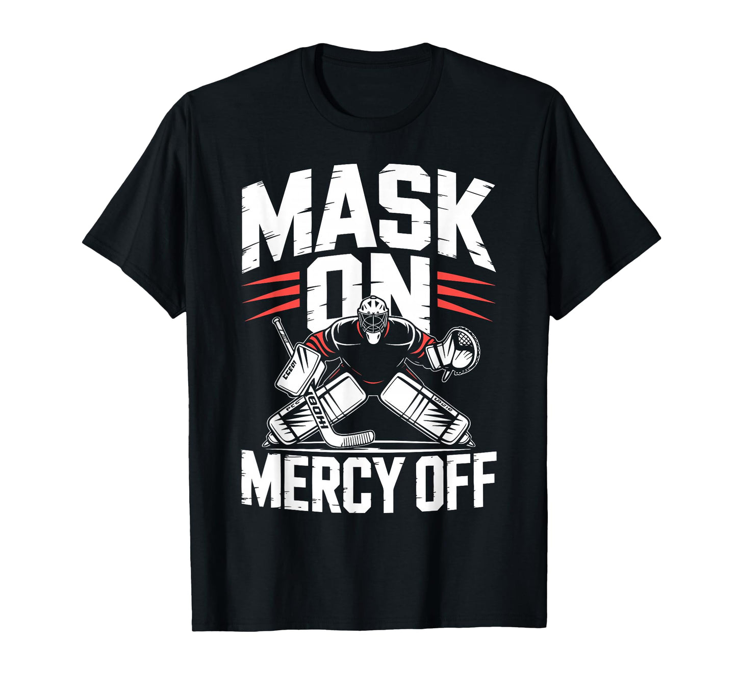 Ice Hockey Goalkeeper Mask Hockey T-Shirt - Streetwear Style for Adults - T-Shirt, Sweatshirt, Hoodie