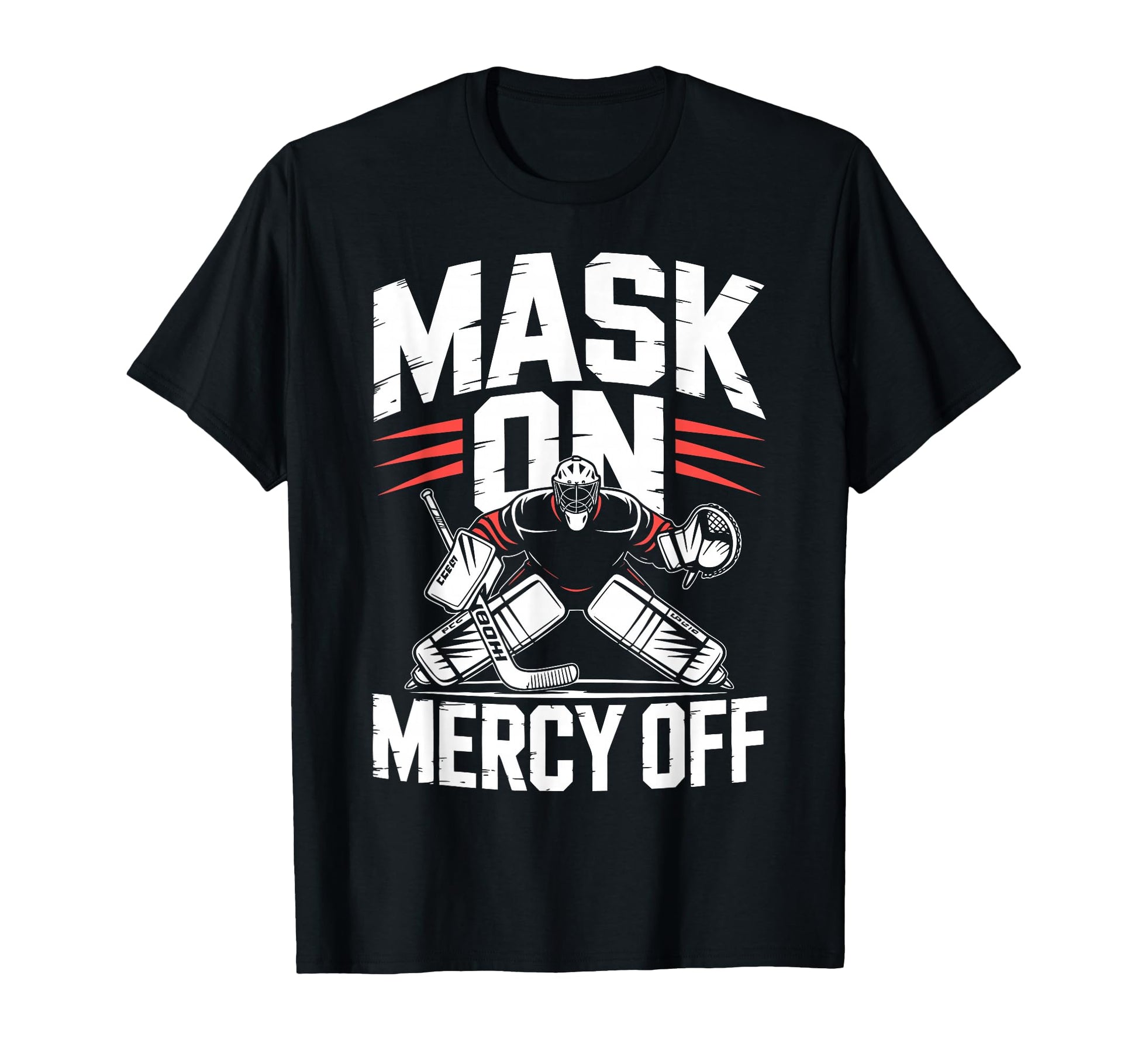 Ice Hockey Goalkeeper Mask Hockey T-Shirt - Streetwear Style for Adults - T-Shirt, Sweatshirt, Hoodie