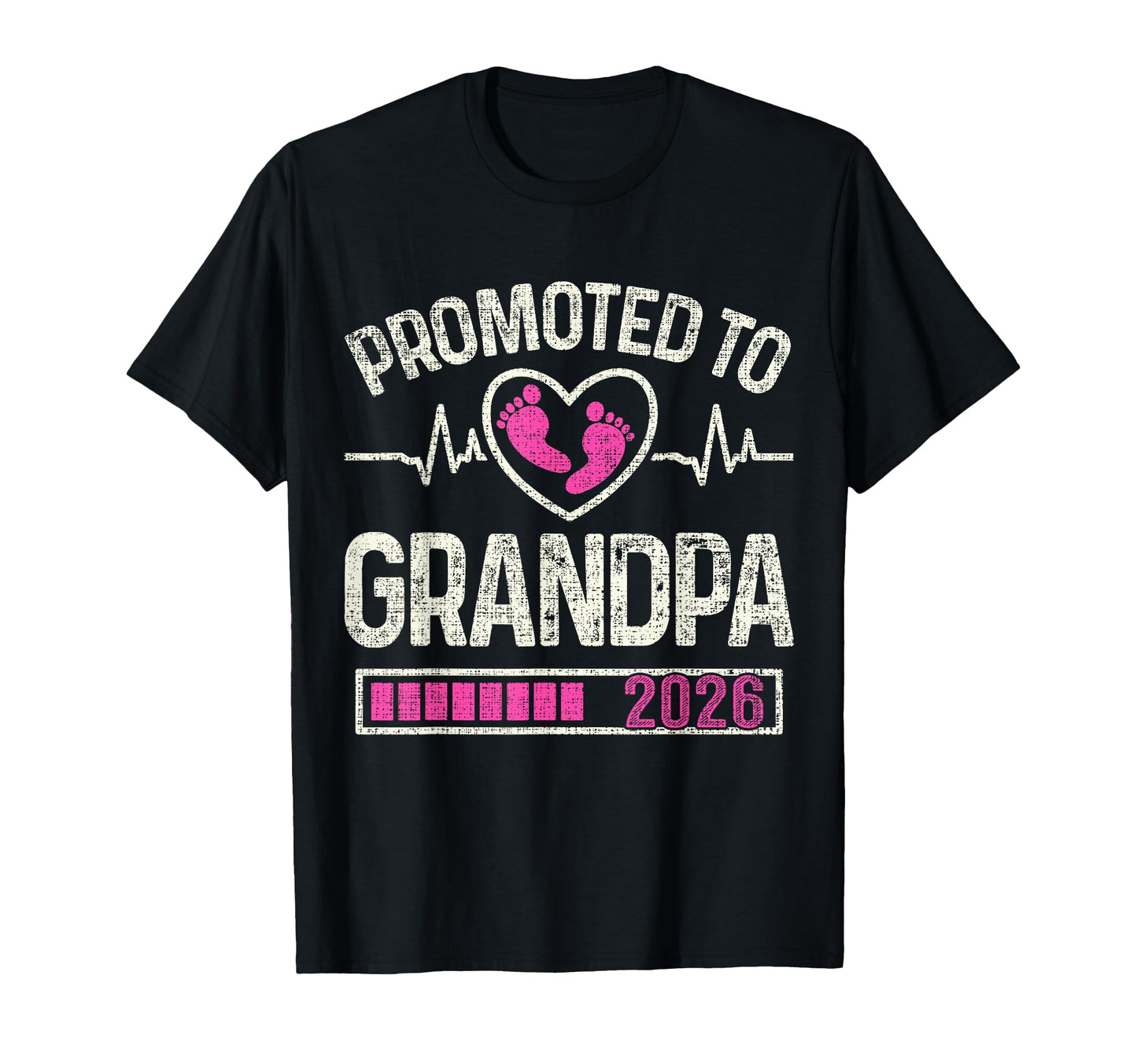 Mens Promoted To Grandpa 2026 T-Shirt - Streetwear Style Men Women - T-Shirt, Sweatshirt, Hoodie