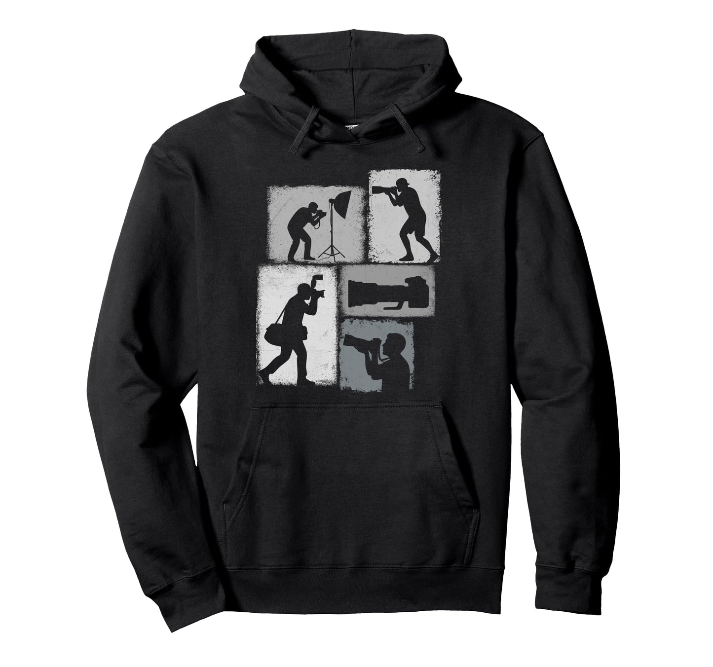Photographer Collage Photography Hoodie - Graphic Print Men Women - T-Shirt, Sweatshirt, Hoodie