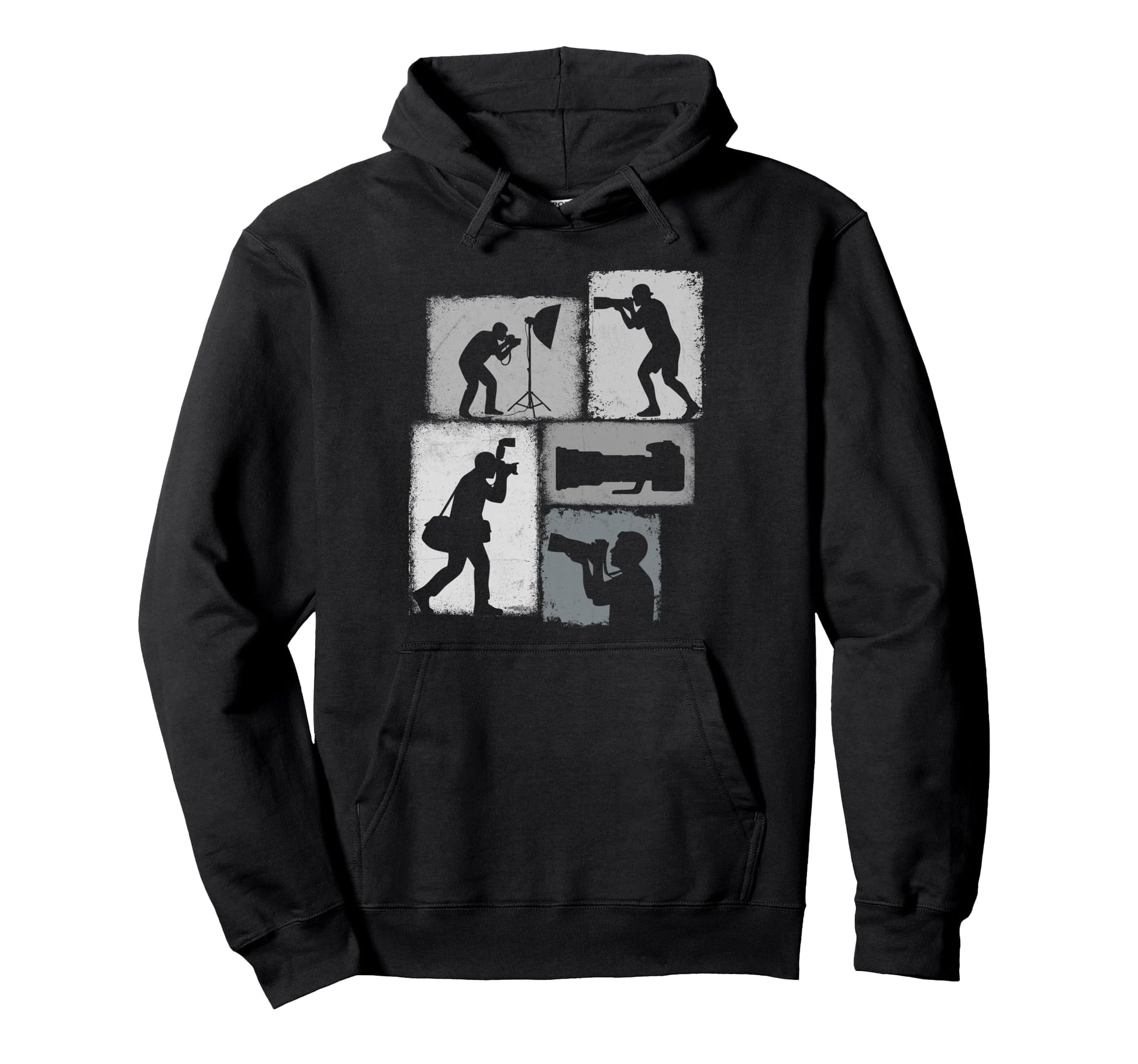 Photographer Collage Photography Hoodie - Graphic Print Men Women - T-Shirt, Sweatshirt, Hoodie