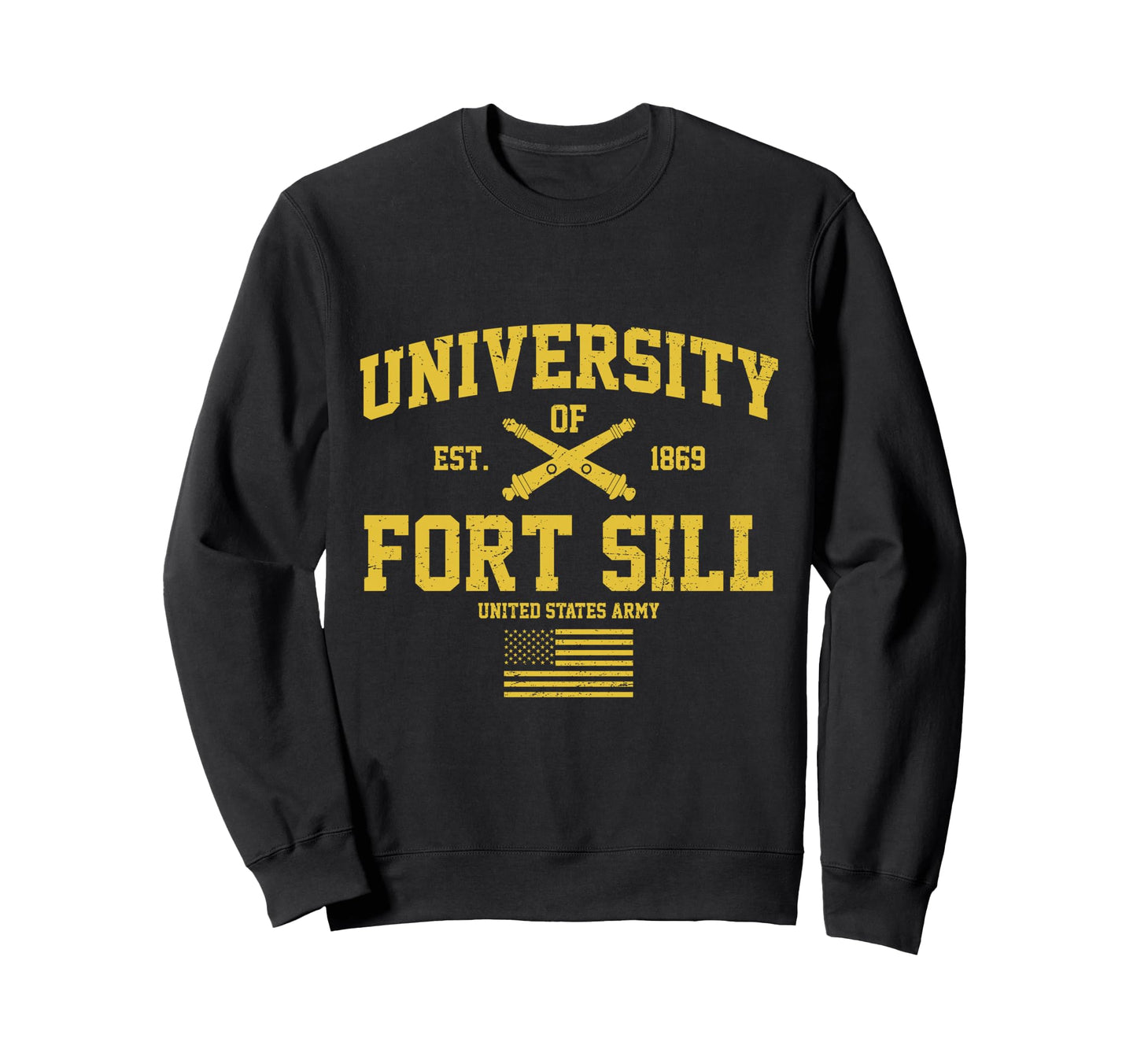 University Fort Sill Field Sweatshirt - Minimalist Print Men Women - T-Shirt, Sweatshirt, Hoodie