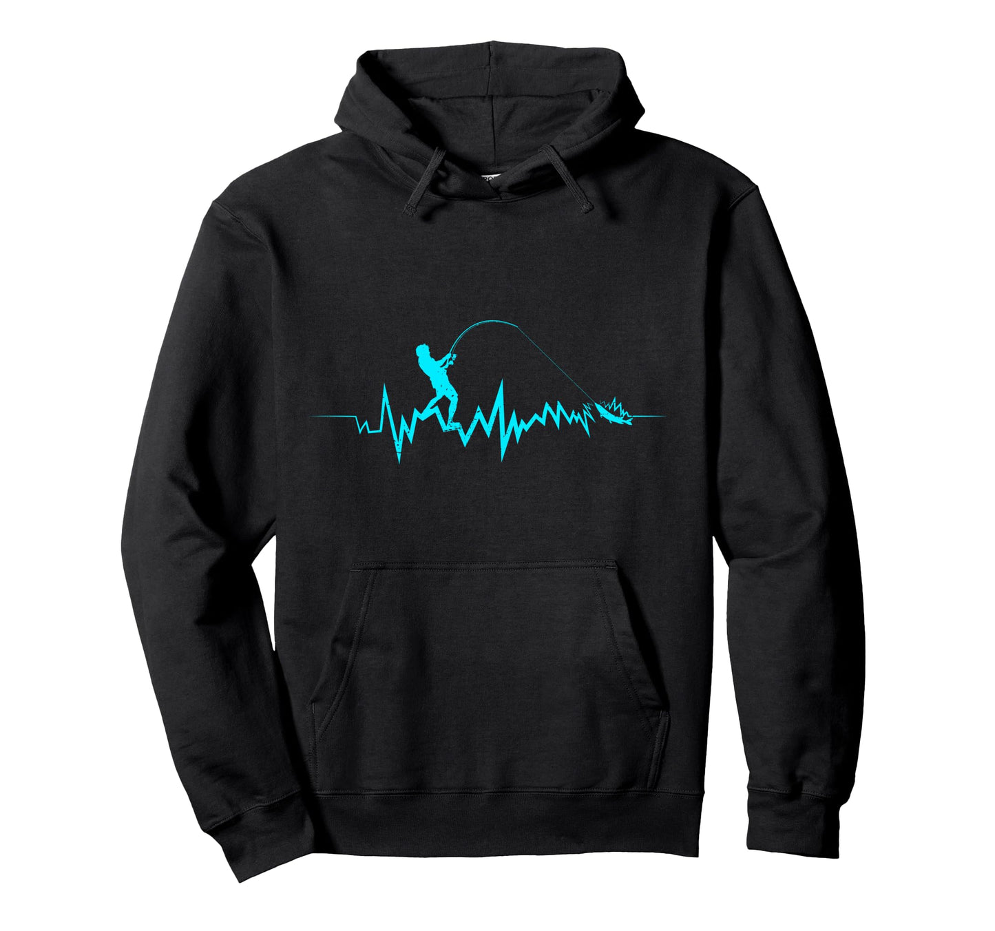 Funny Fishing Fisherman And Hoodie - Fun Novelty Design for Adults - T-Shirt, Sweatshirt, Hoodie