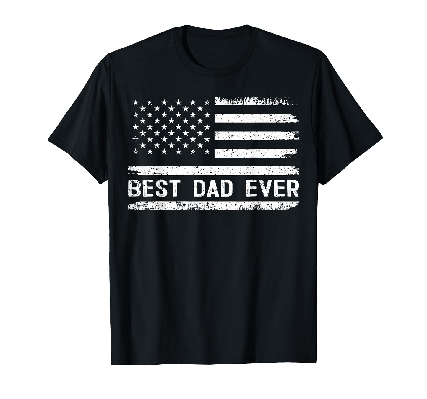 Best Dad Ever Us American Flag Gifts T-Shirt - Trendy Graphic for Adults - T-Shirt, Sweatshirt, Hoodie
