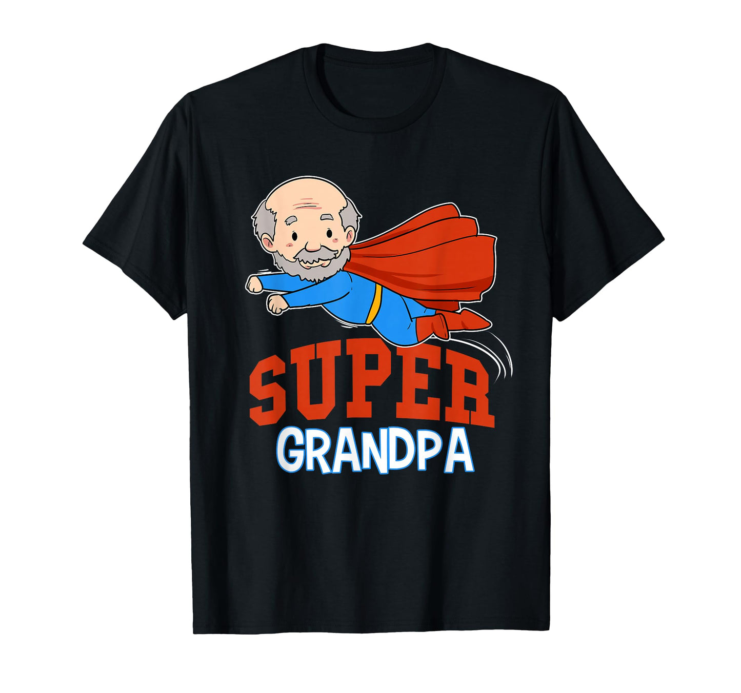 Super Grandpa Hero Grandpa Superhero T-Shirt - Trendy Graphic Men Women - T-Shirt, Sweatshirt, Hoodie