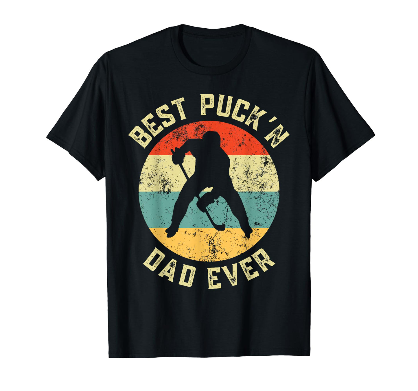 Best Puckn Dad Ever Hockey T-Shirt - Graphic Print Men Women - T-Shirt, Sweatshirt, Hoodie