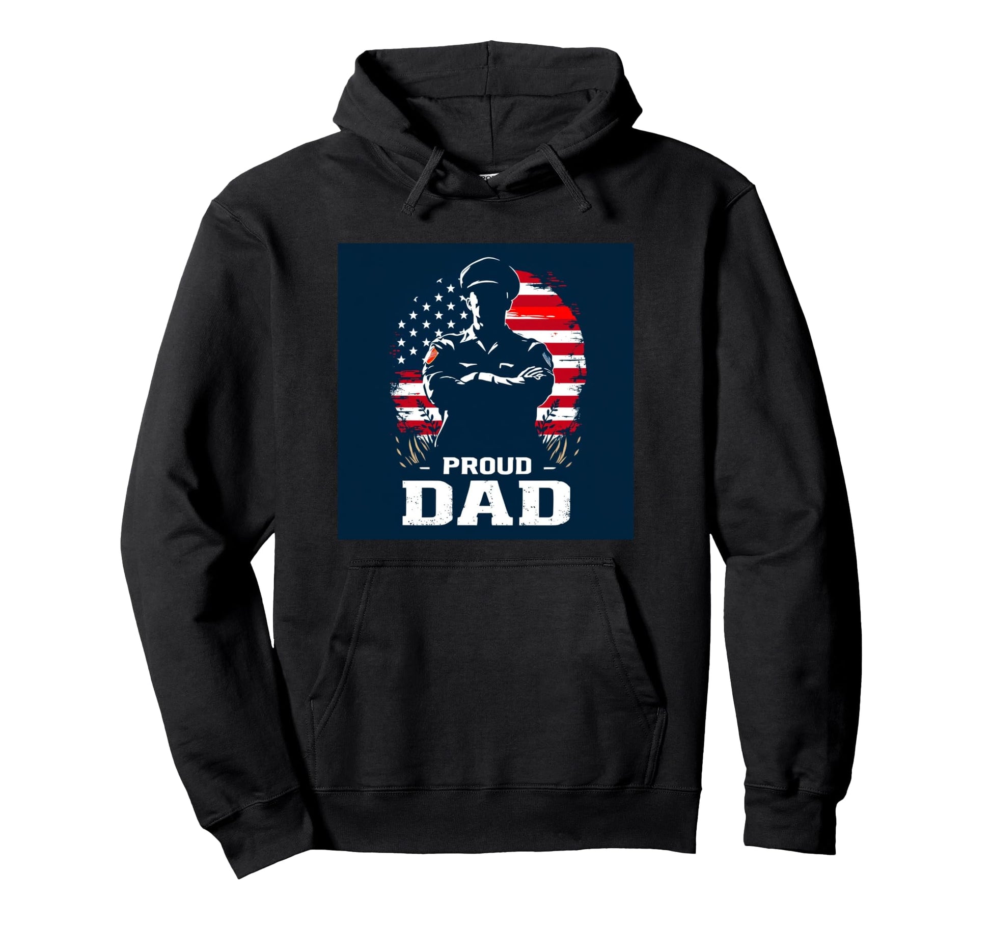Proud Army Dad Army Forces American Hoodie - Aesthetic Graphic for Adults - T-Shirt, Sweatshirt, Hoodie