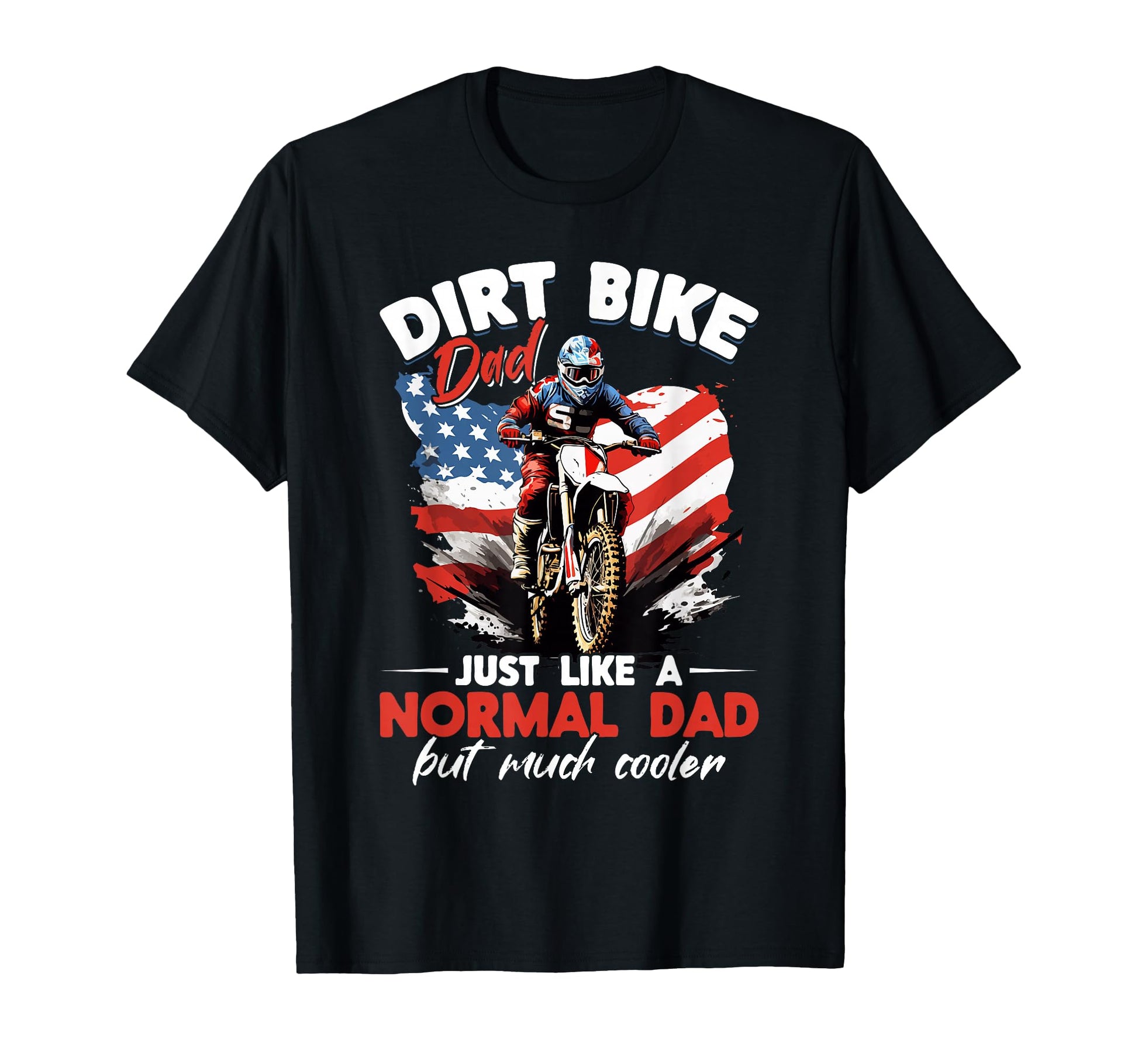 Dirtbike Motocross Mx Dirt Bike Dad T-Shirt - Trendy Graphic Unisex - T-Shirt, Sweatshirt, Hoodie