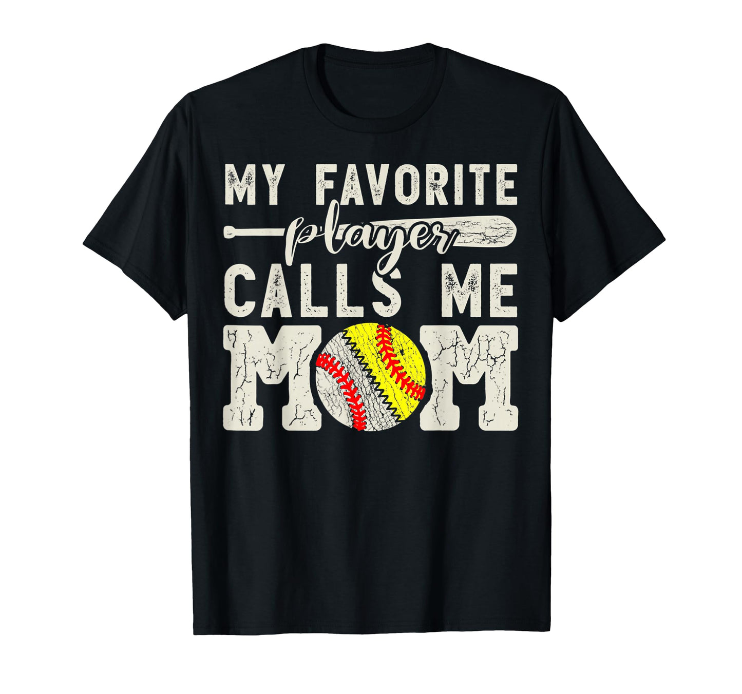 My Favorite Player Calls Me Mom T-Shirt - Custom Art Print for Adults - T-Shirt, Sweatshirt, Hoodie