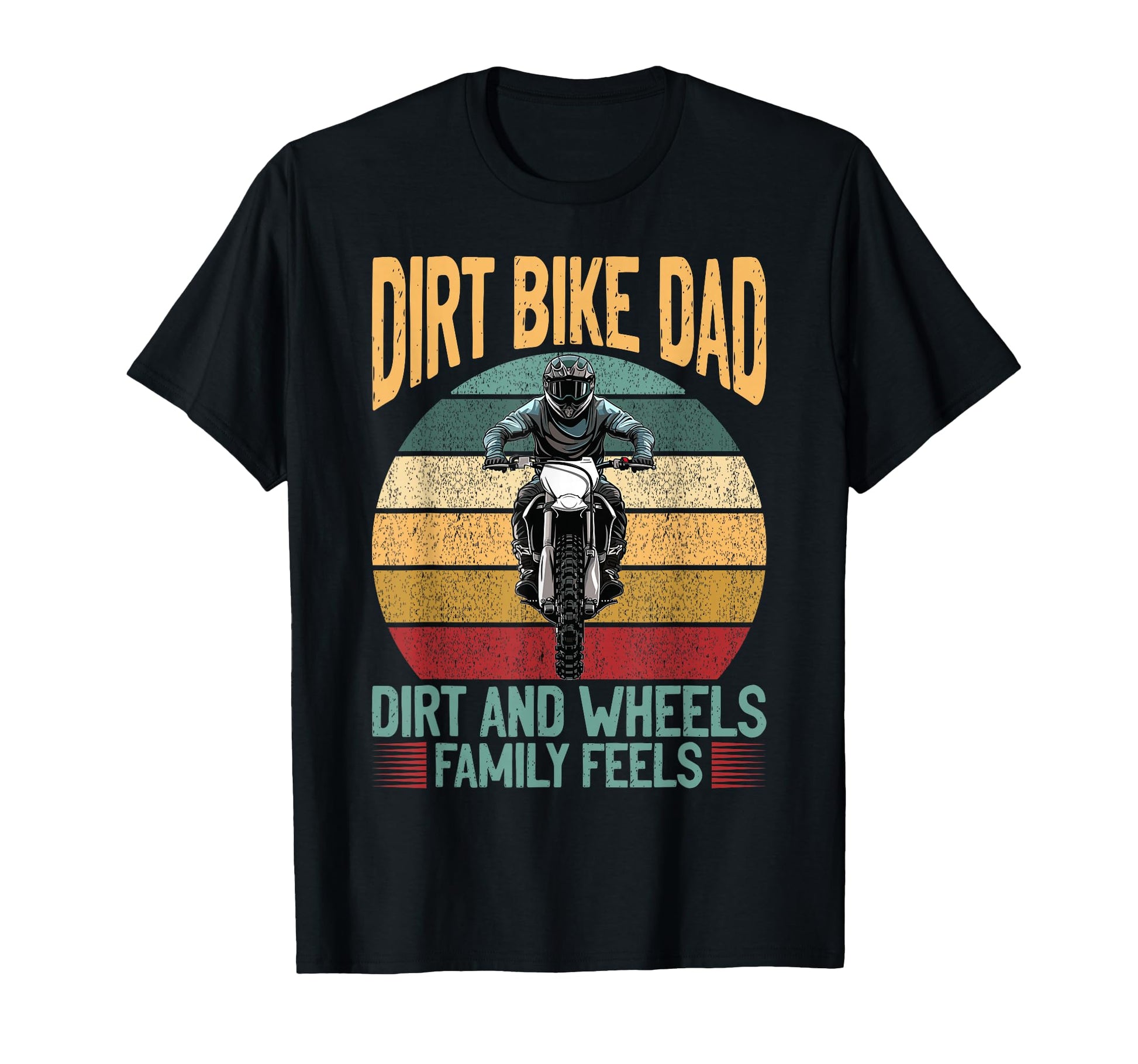 Motocross Dirtbike Dirt Bike Dad Dirt T-Shirt - Trendy Graphic Men Women - T-Shirt, Sweatshirt, Hoodie