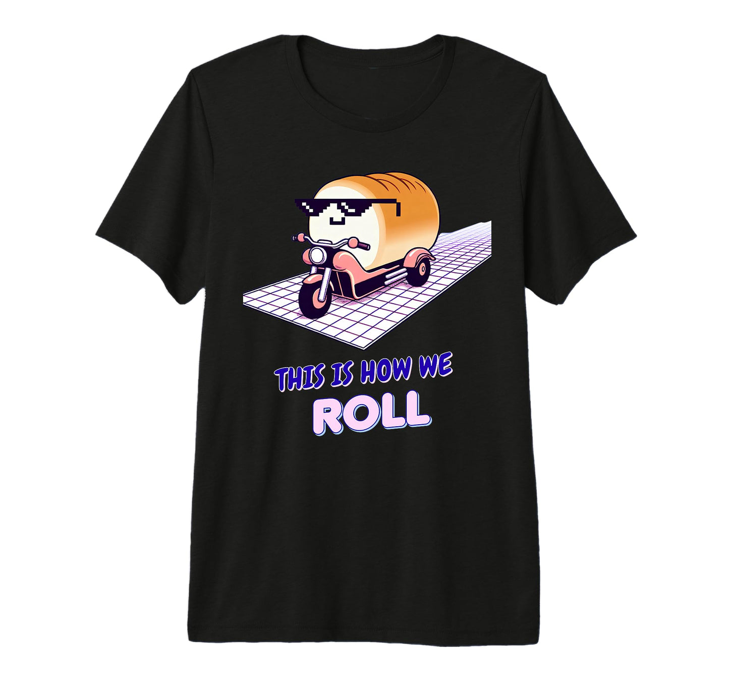 Funny Farmer Food Pun Dinner Bread Roll T-Shirt - Unique Graphic Men Women - T-Shirt, Sweatshirt, Hoodie