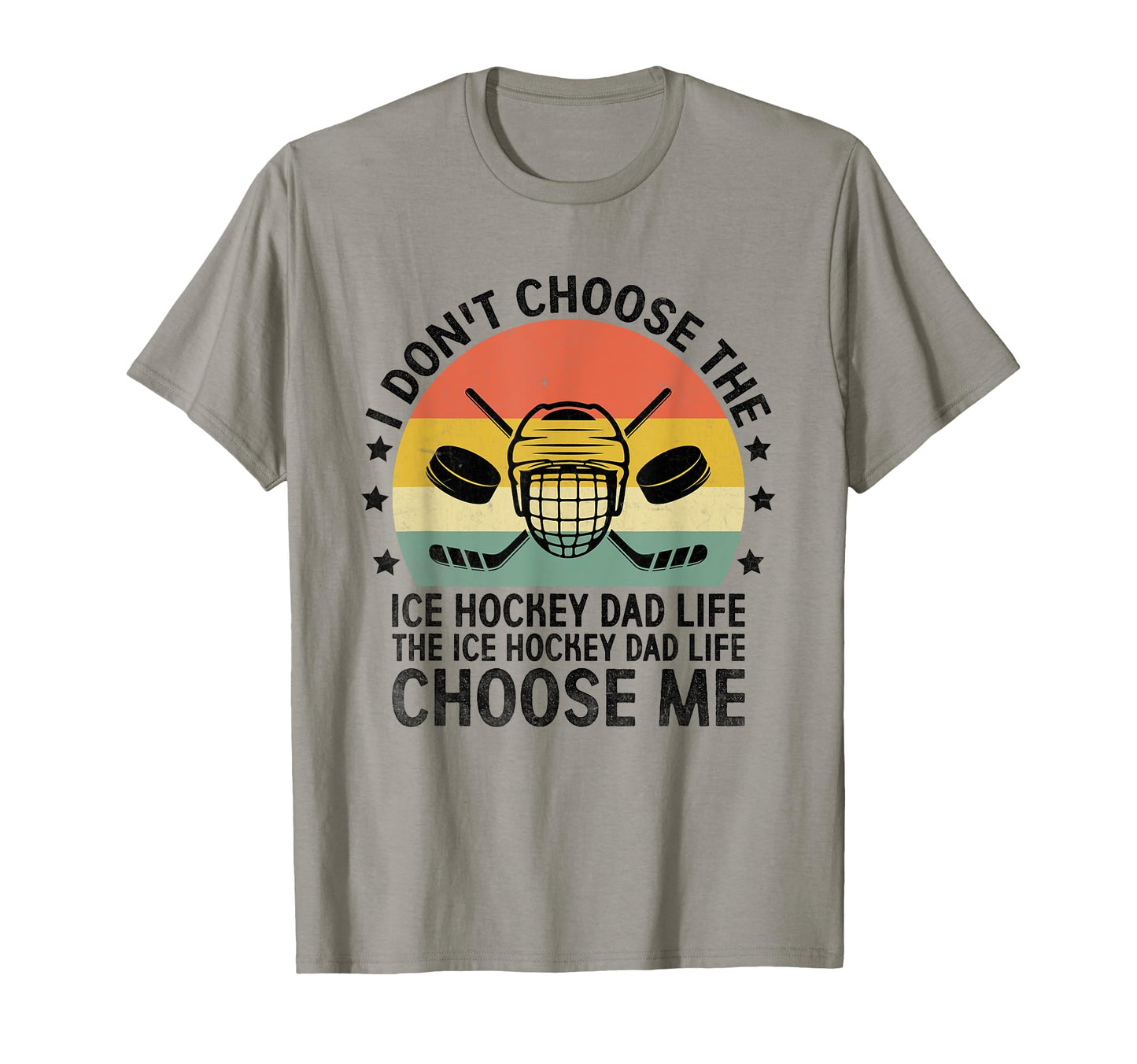 Ice Hockey Dad Life Choose Me Winter T-Shirt - Custom Art Print for Adults - T-Shirt, Sweatshirt, Hoodie