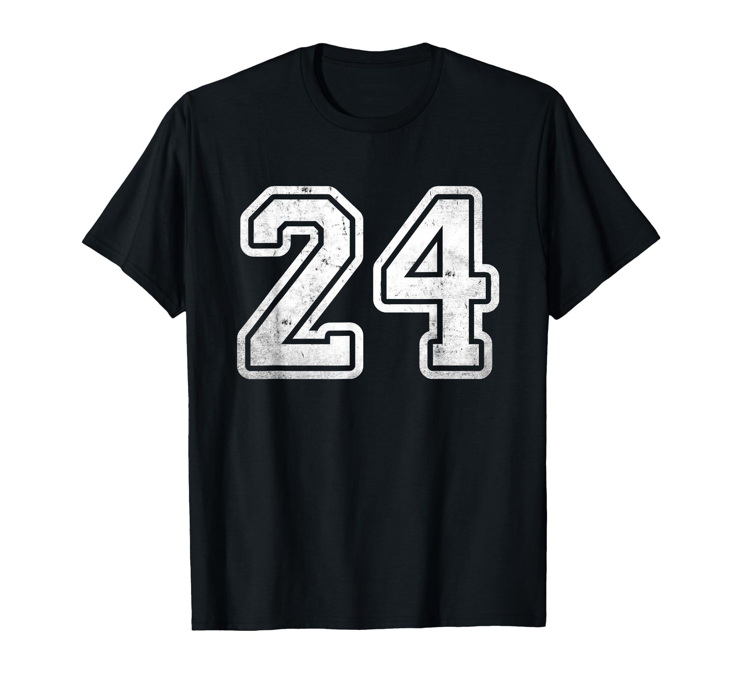 Sport Team Number 24 T-Shirt - Unique Graphic Men Women - T-Shirt, Sweatshirt, Hoodie