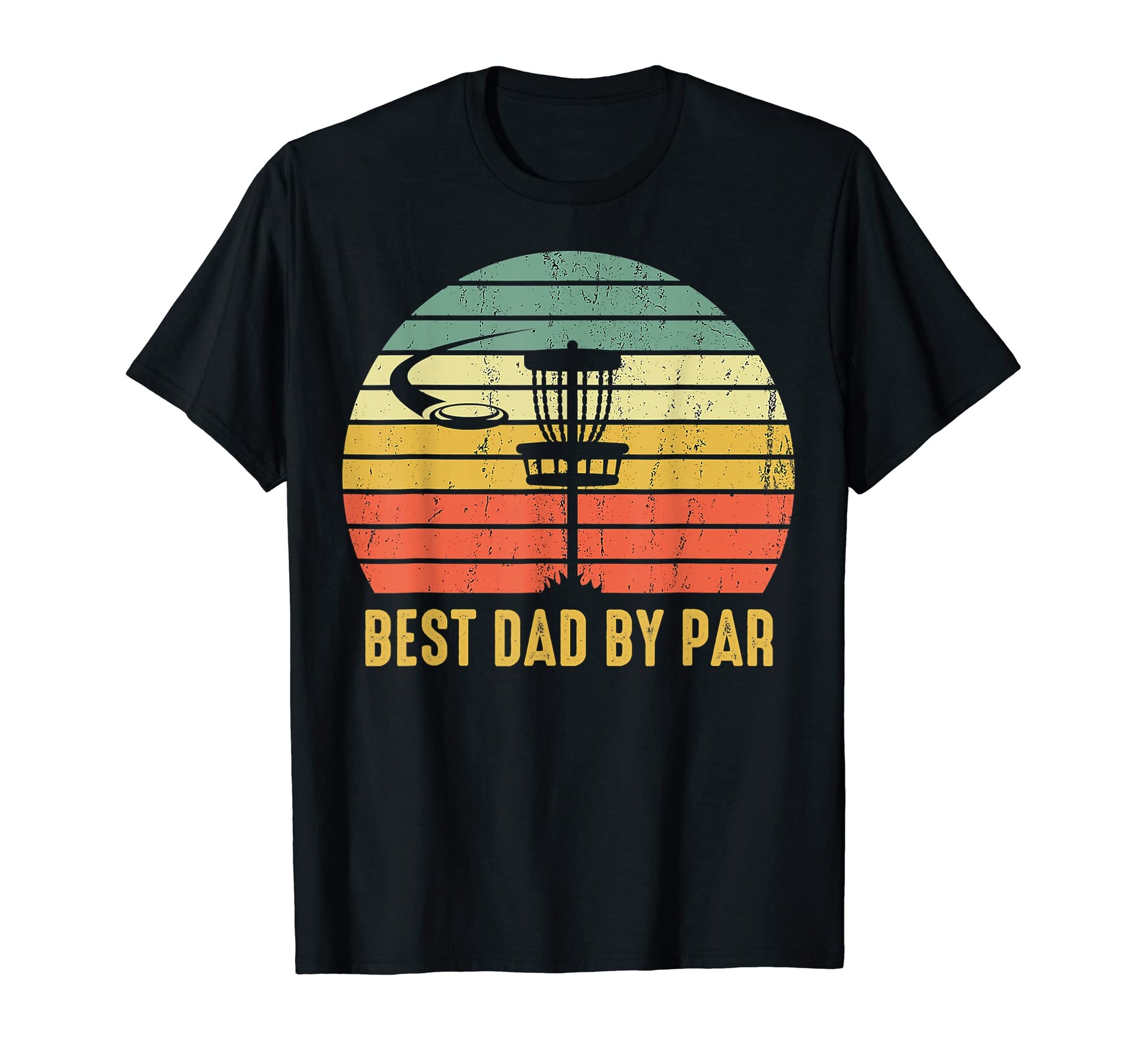 Best Dog Dad Par Funny Disc Golf T-Shirt - Casual Everyday Wear Men Women - T-Shirt, Sweatshirt, Hoodie