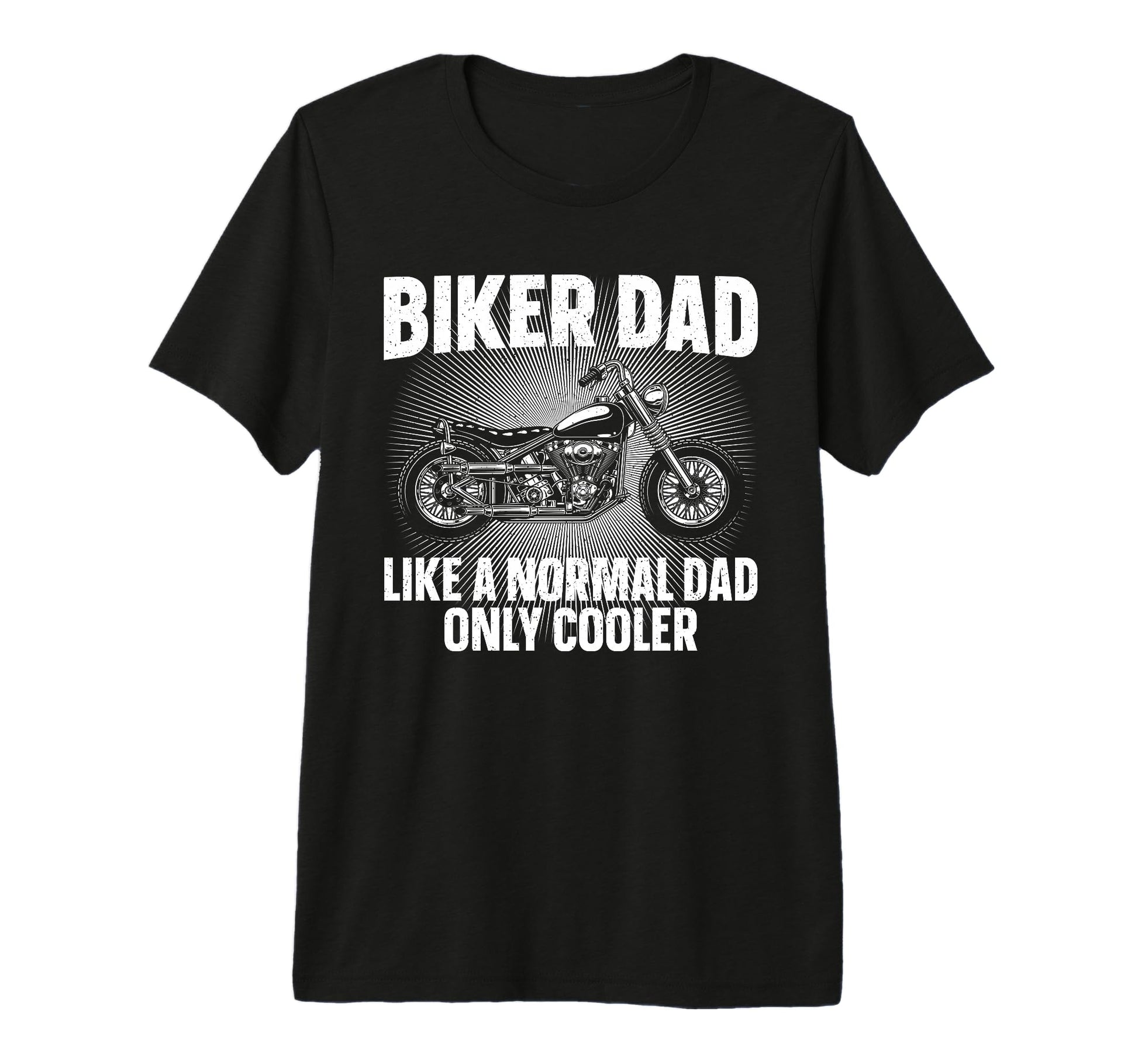 Funny Motorcycle Dad Grandpa T-Shirt - Casual Everyday Wear for Adults - T-Shirt, Sweatshirt, Hoodie