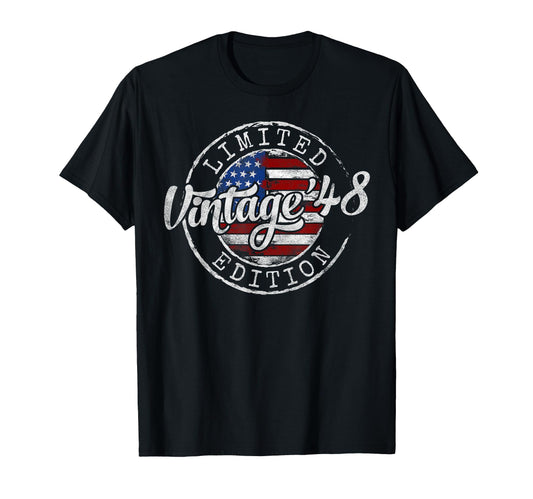 1948 Stamp 78Th Birthday Gift 78 T-Shirt - Fun Novelty Design for Adults - T-Shirt, Sweatshirt, Hoodie