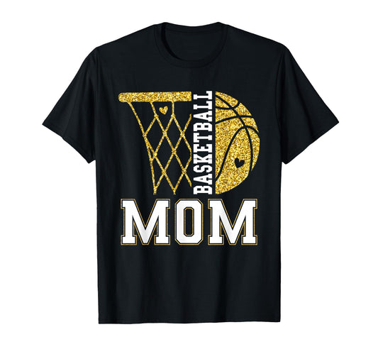 Basketball Mom Game Day Basketball T-Shirt - Fun Novelty Design Men Women - T-Shirt, Sweatshirt, Hoodie