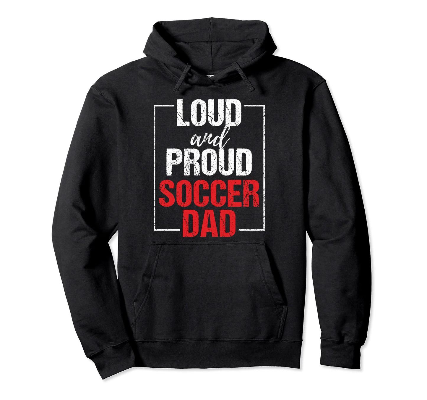 Soccer Dad Football Game Player Lover Hoodie - Minimalist Print for Adults - T-Shirt, Sweatshirt, Hoodie