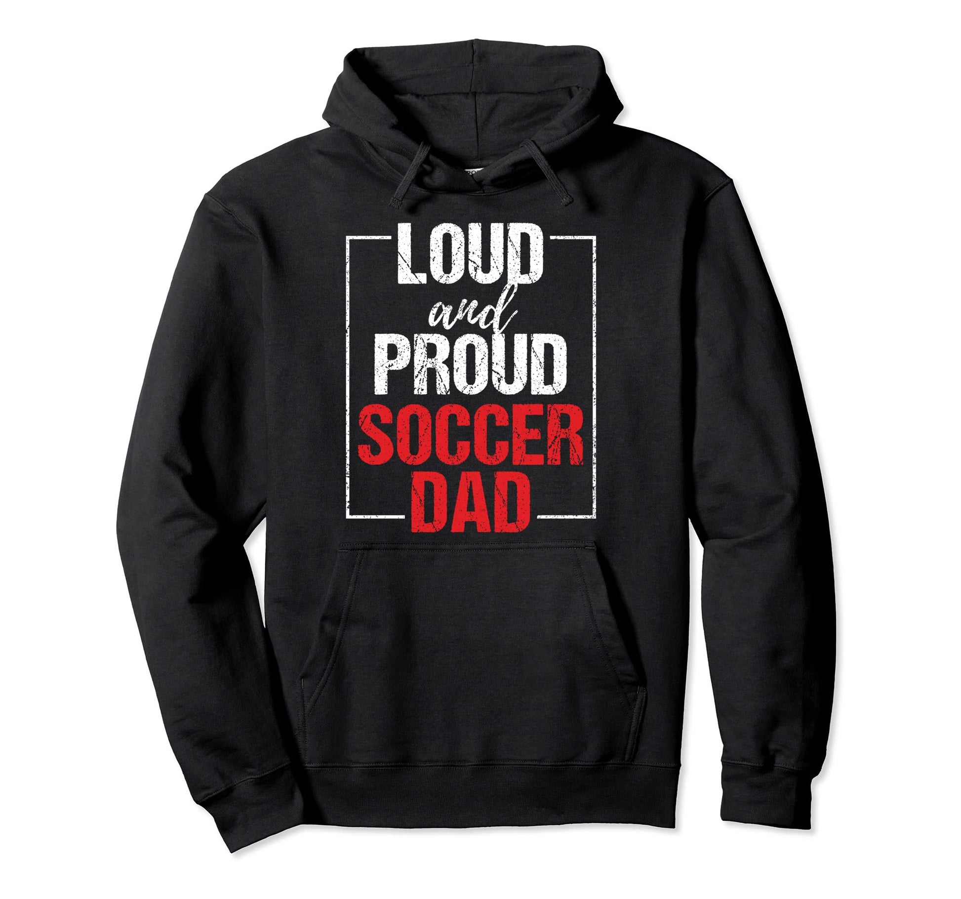 Soccer Dad Football Game Player Lover Hoodie - Minimalist Print for Adults - T-Shirt, Sweatshirt, Hoodie