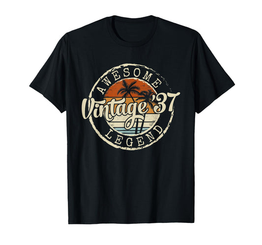 1937 89Yr 89Th Birthday Gifts 89 Years T-Shirt - Novelty Apparel Men Women - T-Shirt, Sweatshirt, Hoodie