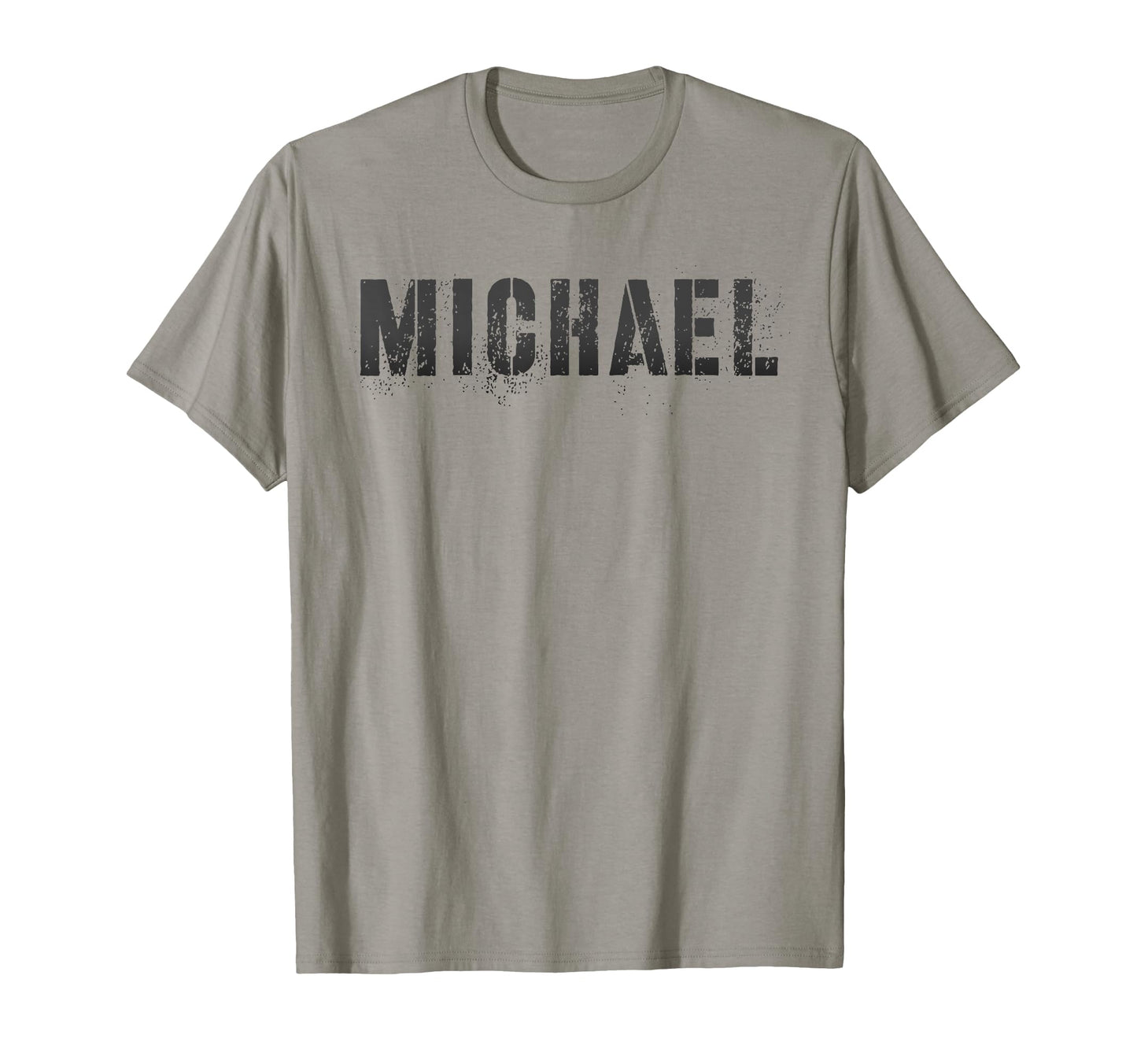 First Name Michael Military T-Shirt - Graphic Print for Adults - T-Shirt, Sweatshirt, Hoodie