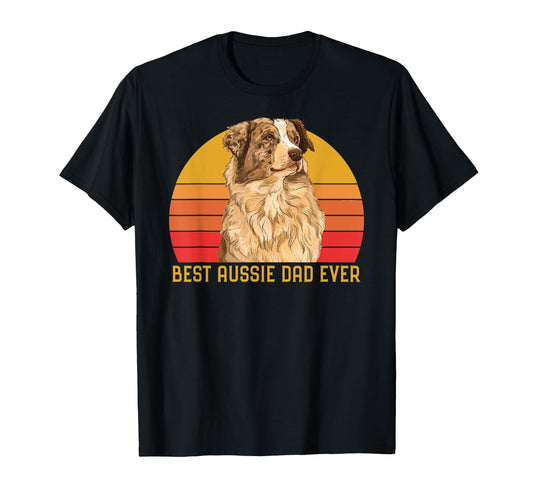 Best Aussie Dad Ever Papa Australian T-Shirt - Custom Art Print for Adults - T-Shirt, Sweatshirt, Hoodie