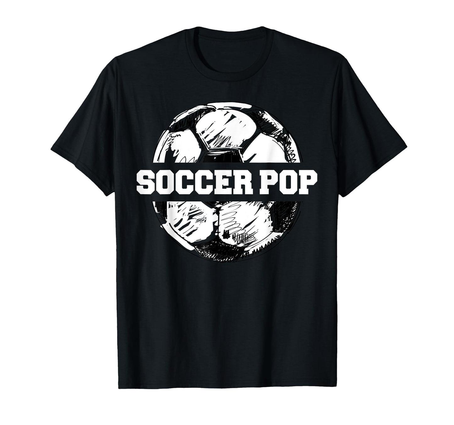 Soccer Pop Soccer Ball Split Funny Soccer T-Shirt - Novelty Apparel Unisex - T-Shirt, Sweatshirt, Hoodie