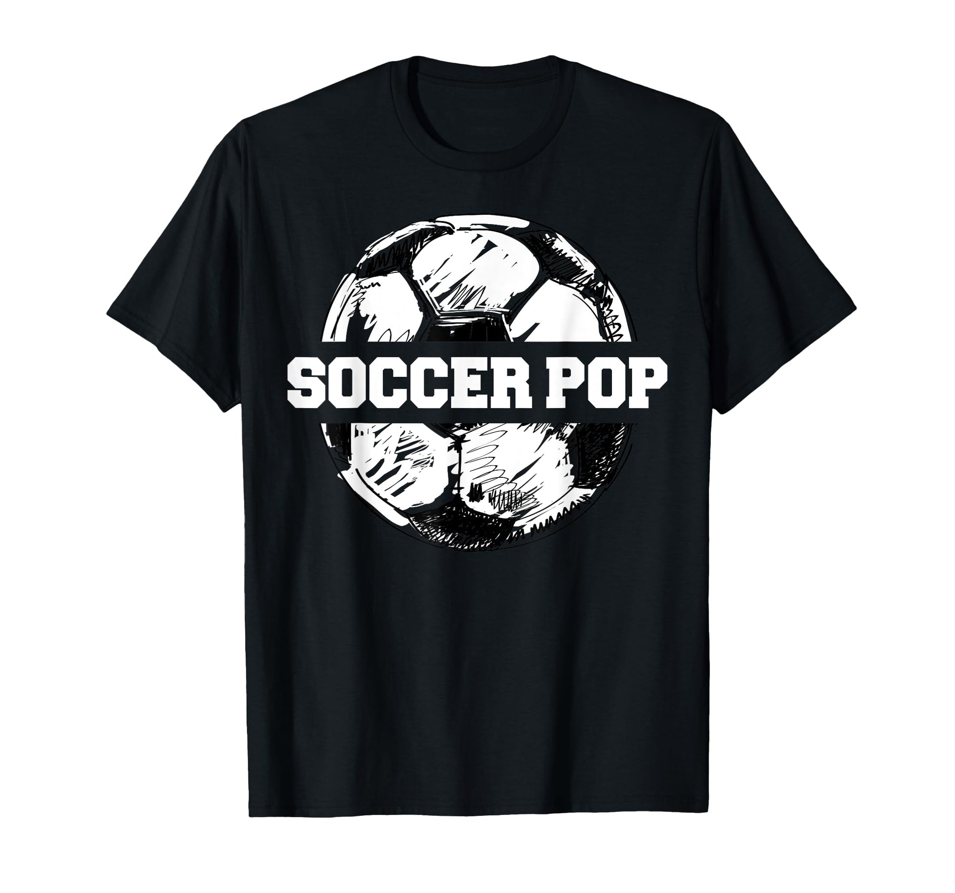 Soccer Pop Soccer Ball Split Funny Soccer T-Shirt - Novelty Apparel Unisex - T-Shirt, Sweatshirt, Hoodie