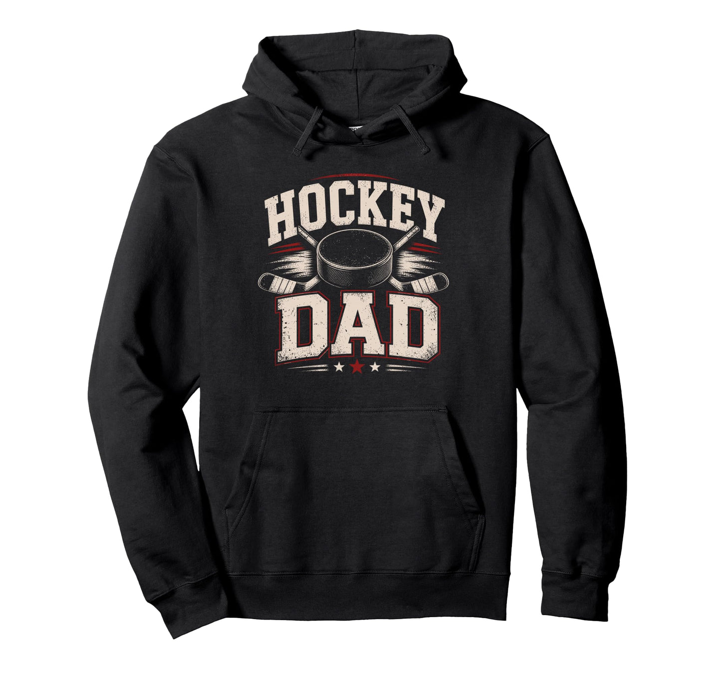 Hockey Dad Sports Dad Hoodie - Novelty Apparel for Adults - T-Shirt, Sweatshirt, Hoodie