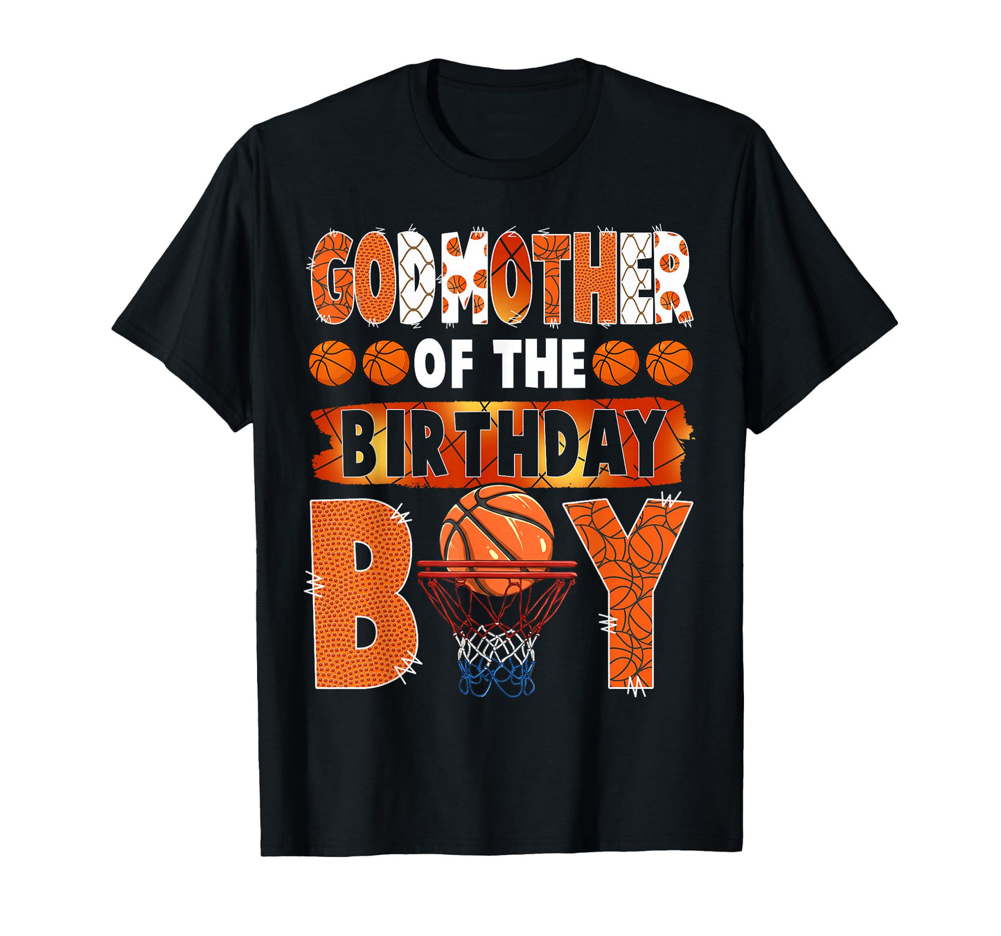 Godmother Birthday Basketball Lover T-Shirt - Aesthetic Graphic Men Women - T-Shirt, Sweatshirt, Hoodie