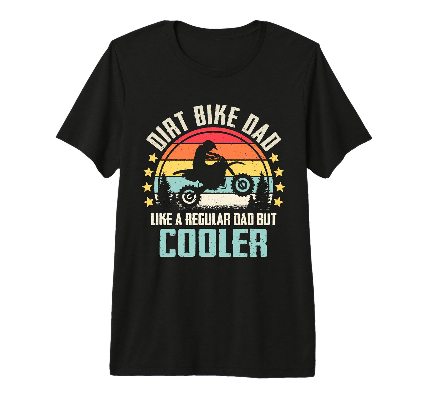 Mens Dirt Bike Dad Like Regular Dad T-Shirt - Streetwear Style for Adults - T-Shirt, Sweatshirt, Hoodie