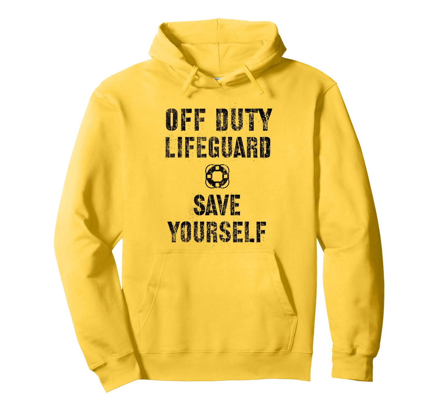 Funny Save Yourself Off Duty Lifeguard Hoodie - Unique Graphic for Adults - T-Shirt, Sweatshirt, Hoodie