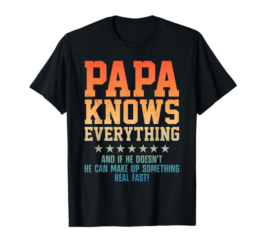 Best Papa Art Grandpa From Grandkids T-Shirt - Graphic Print for Adults - T-Shirt, Sweatshirt, Hoodie