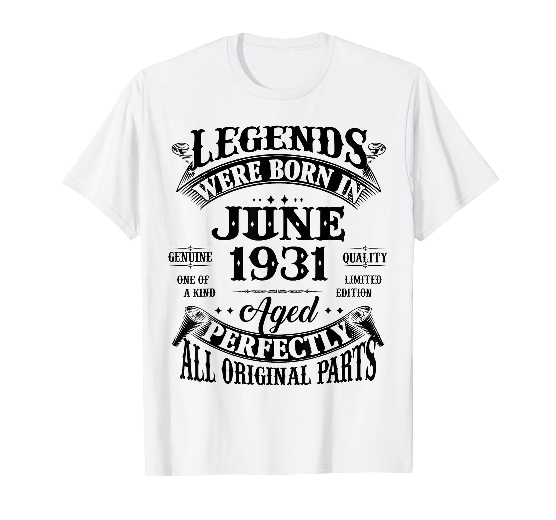 95Th Birthday Gift Legend Born June T-Shirt - Novelty Apparel Men Women - T-Shirt, Sweatshirt, Hoodie