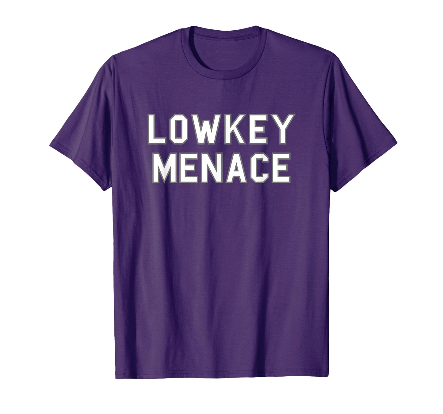 Lowkey Menace School Pride Gag Funny Fan T-Shirt - Graphic Print Unisex - T-Shirt, Sweatshirt, Hoodie