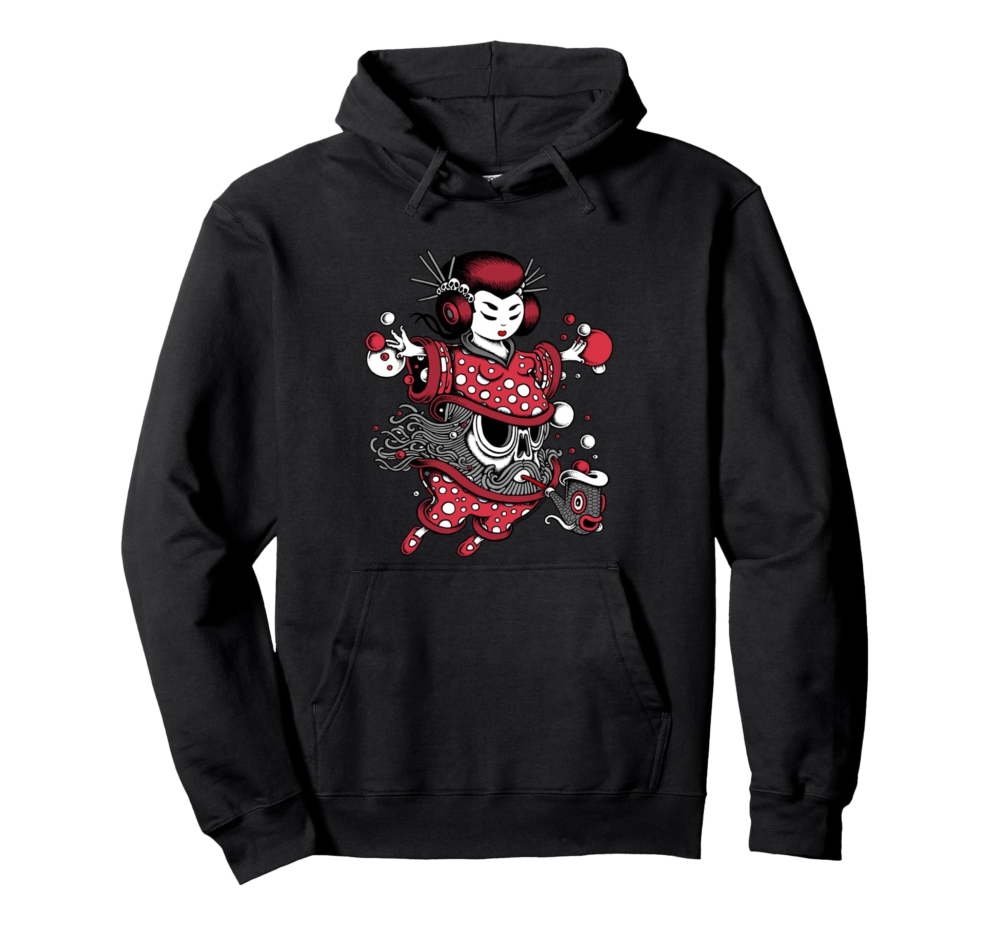 Threadless Michael Jakobsen Kusama Hoodie - Casual Everyday Wear for Adults - T-Shirt, Sweatshirt, Hoodie