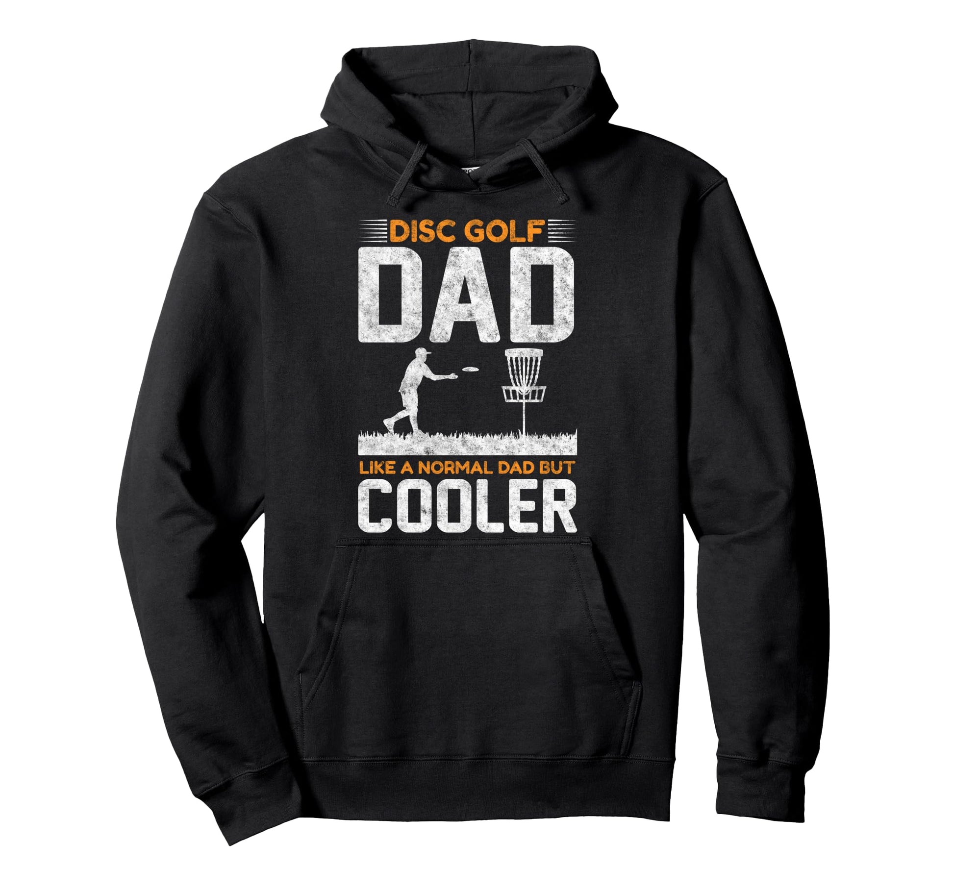 Disc Golf Dad Like Normal Father Hoodie - Fun Novelty Design for Adults - T-Shirt, Sweatshirt, Hoodie