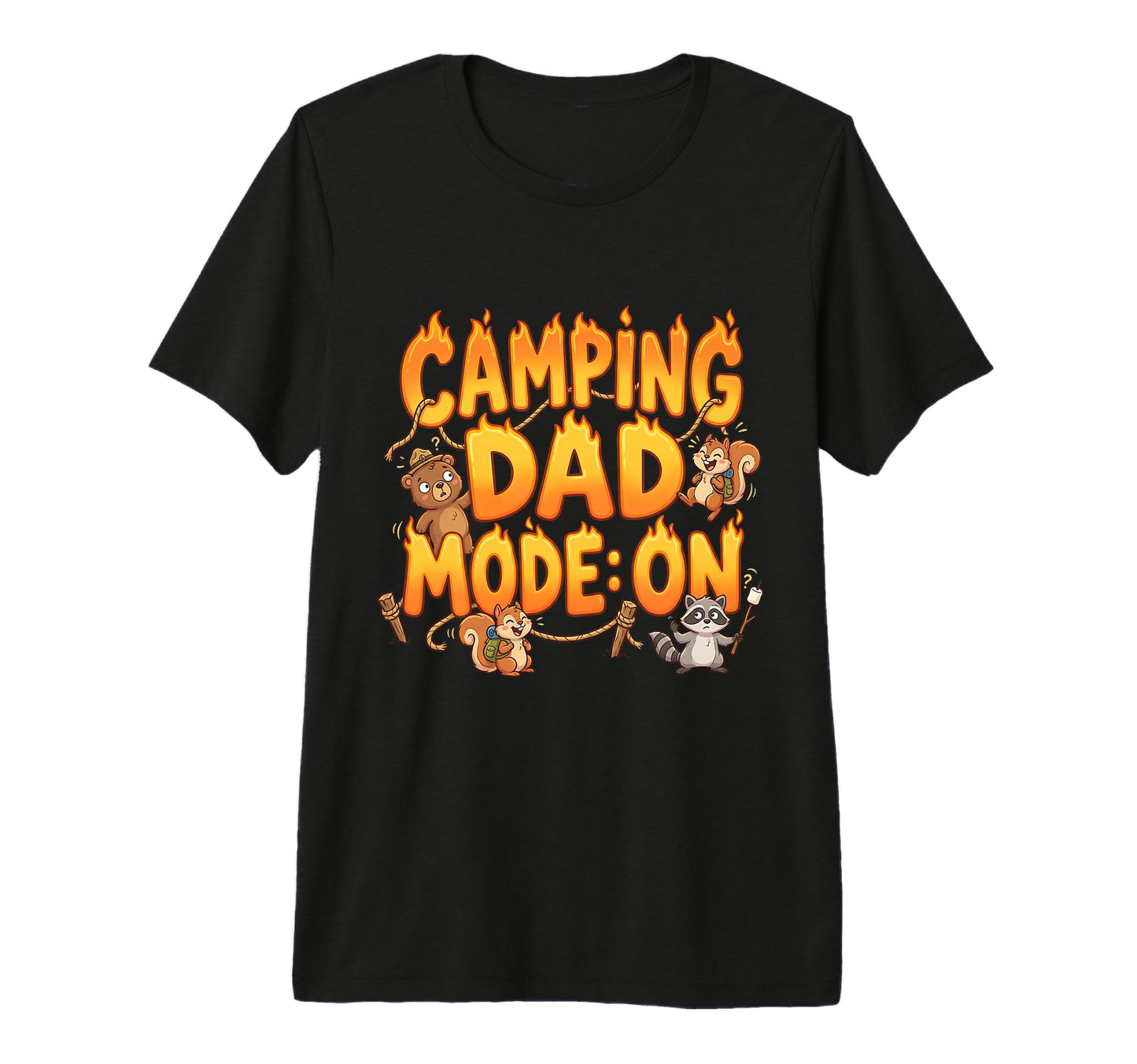 Mens Funny Dad Camping Adventure Outdoor T-Shirt - Graphic Print Unisex - T-Shirt, Sweatshirt, Hoodie