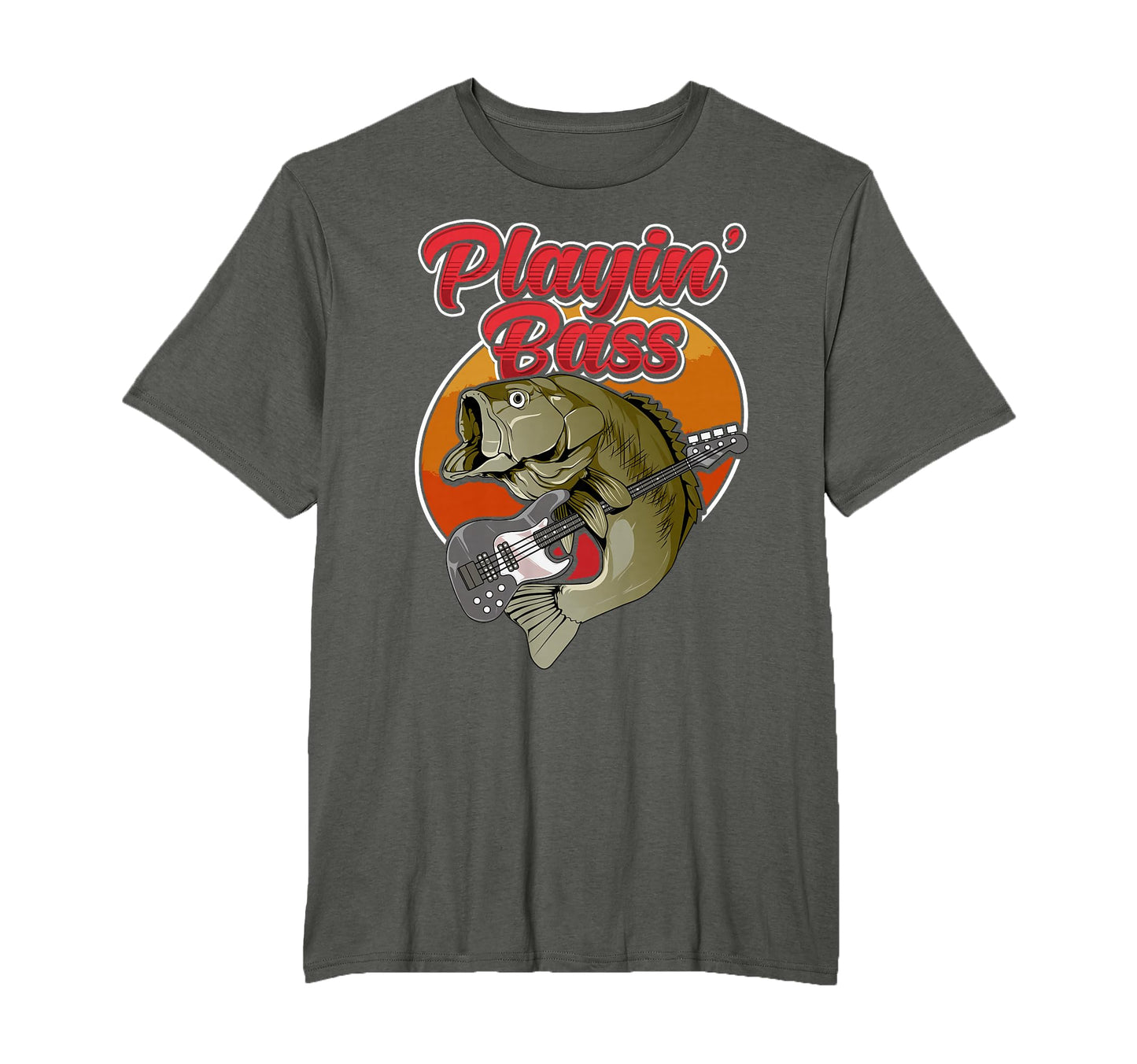 Funny Playin Bass Guitar Player Bass T-Shirt - Streetwear Style for Adults - T-Shirt, Sweatshirt, Hoodie
