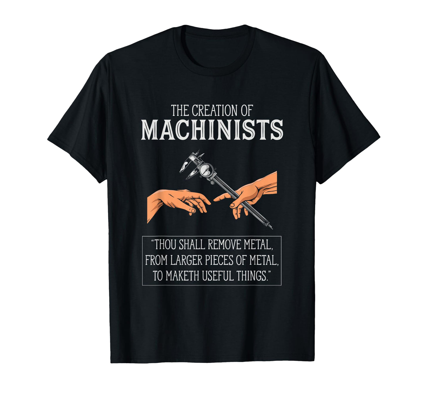 Creation Machinists Funny Cnc Machinist T-Shirt - Trendy Graphic for Adults - T-Shirt, Sweatshirt, Hoodie