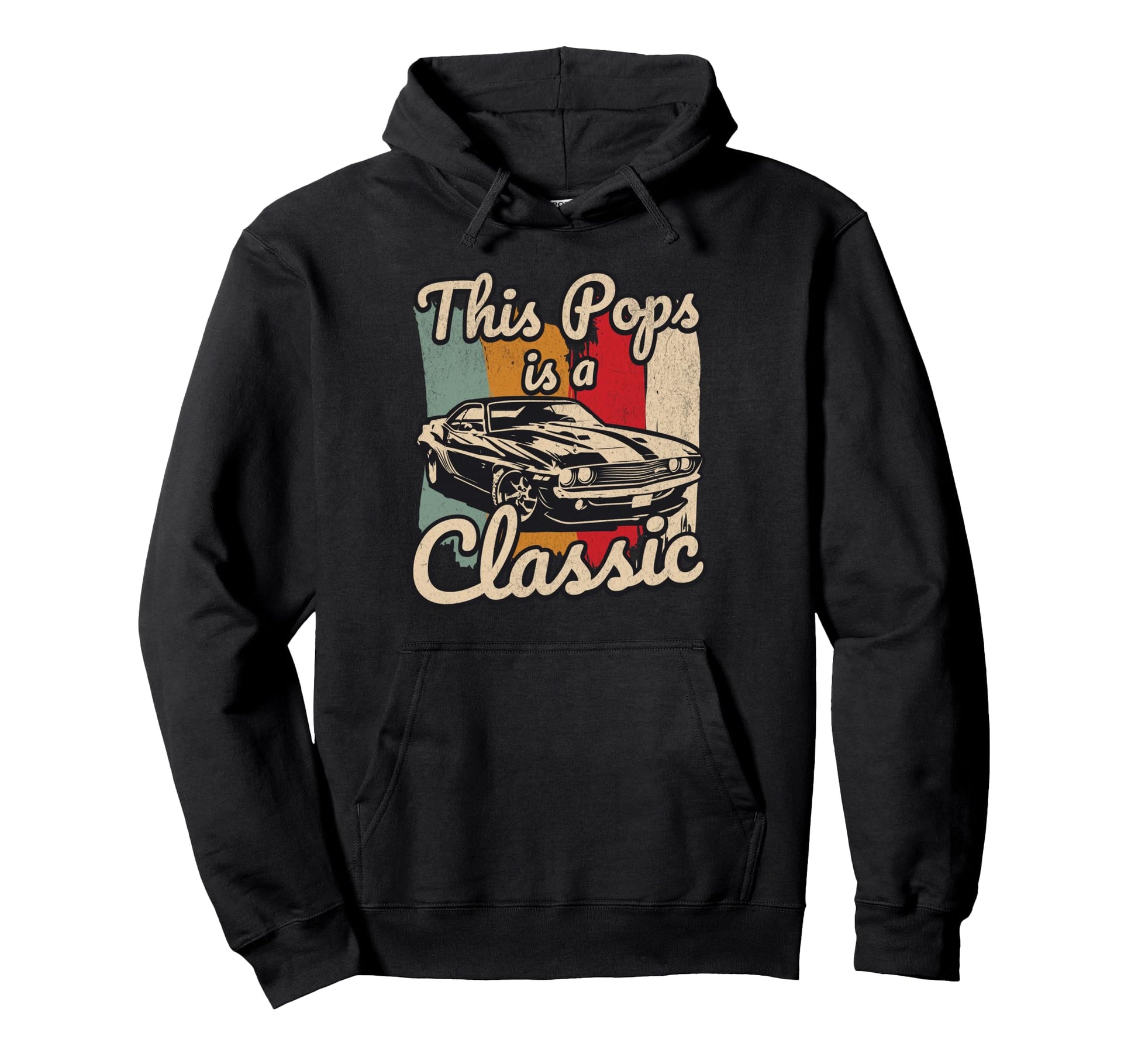 This Pops Is Car Fanatic Driving Motor Hoodie - Unique Graphic for Adults - T-Shirt, Sweatshirt, Hoodie