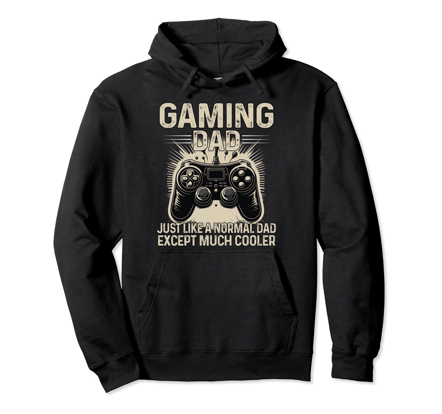Funny Gaming Dad Just Like Normal Dad Hoodie - Graphic Print for Adults - T-Shirt, Sweatshirt, Hoodie