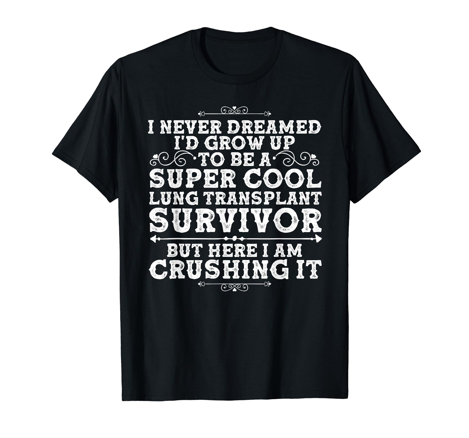 Funny Lung Transplant Organ Transplant T-Shirt - Graphic Print Unisex - T-Shirt, Sweatshirt, Hoodie