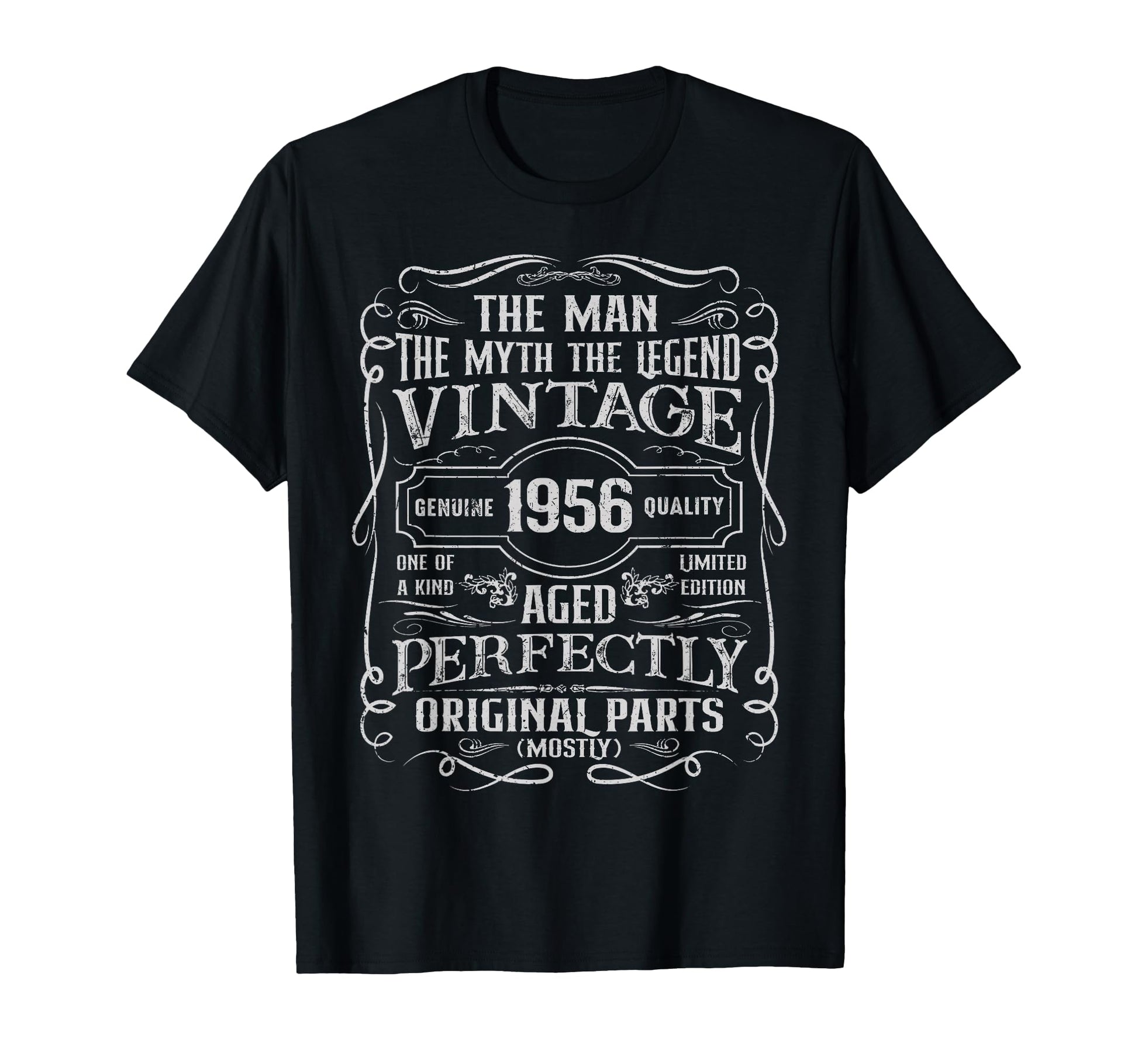 70 Year Old Gifts 1956 Myth Legend T-Shirt - Minimalist Print for Adults - T-Shirt, Sweatshirt, Hoodie